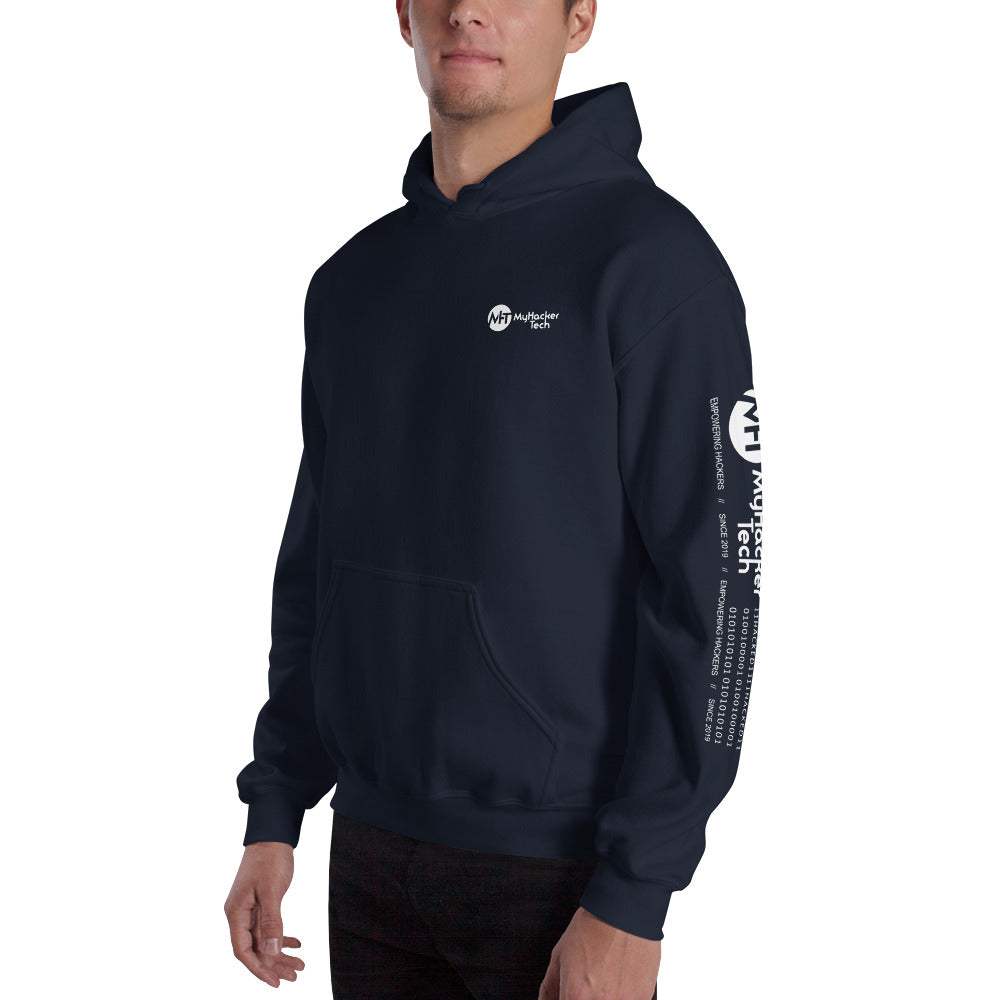 Hacking the apocalypse v1 - Unisex Hoodie (with all sides design) by DarkByteGear