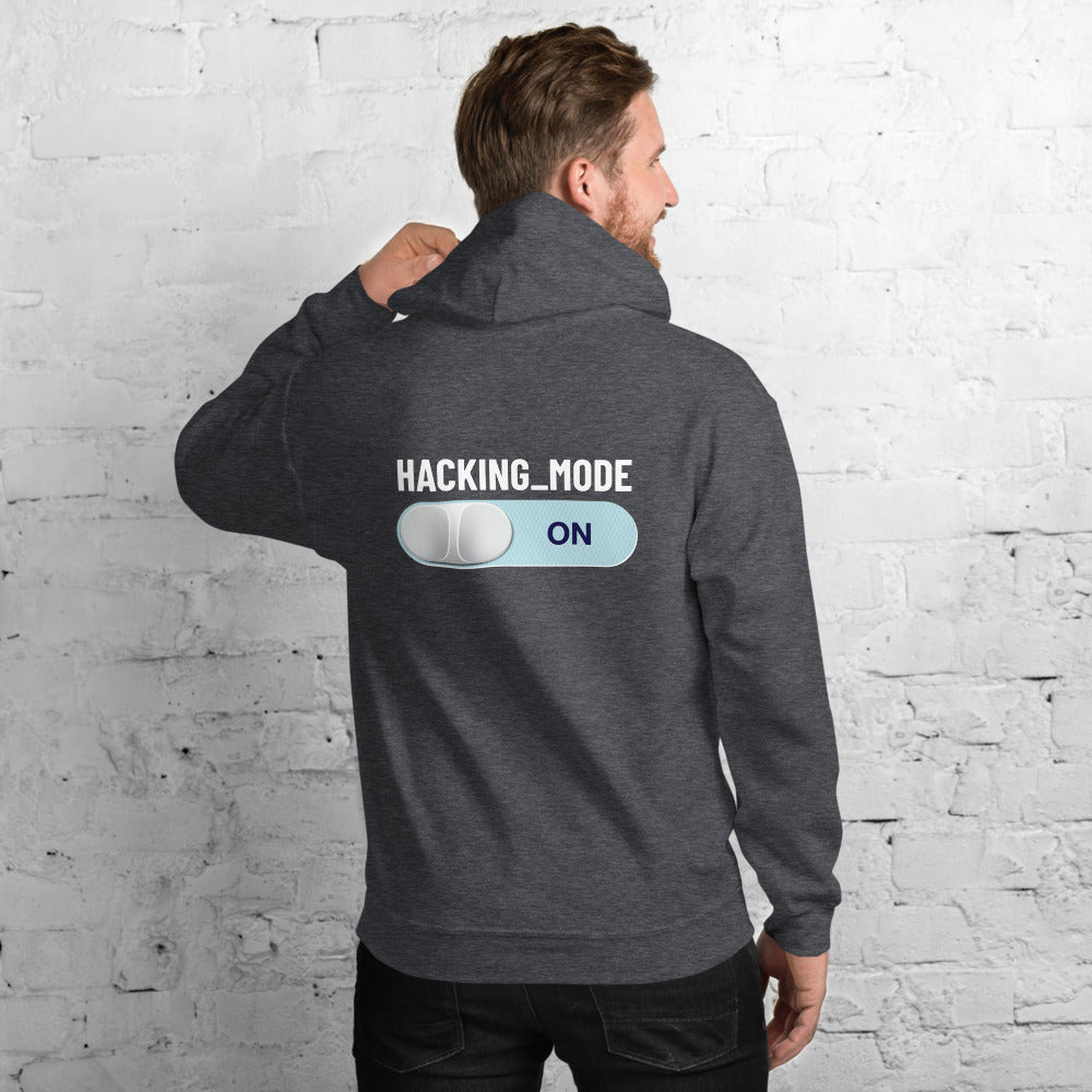 Hacking mode ON - Unisex Hoodie by DarkByteGear