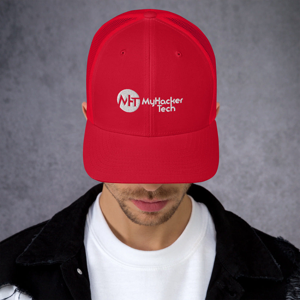 MyHackerTech - Trucker Cap by DarkByteGear