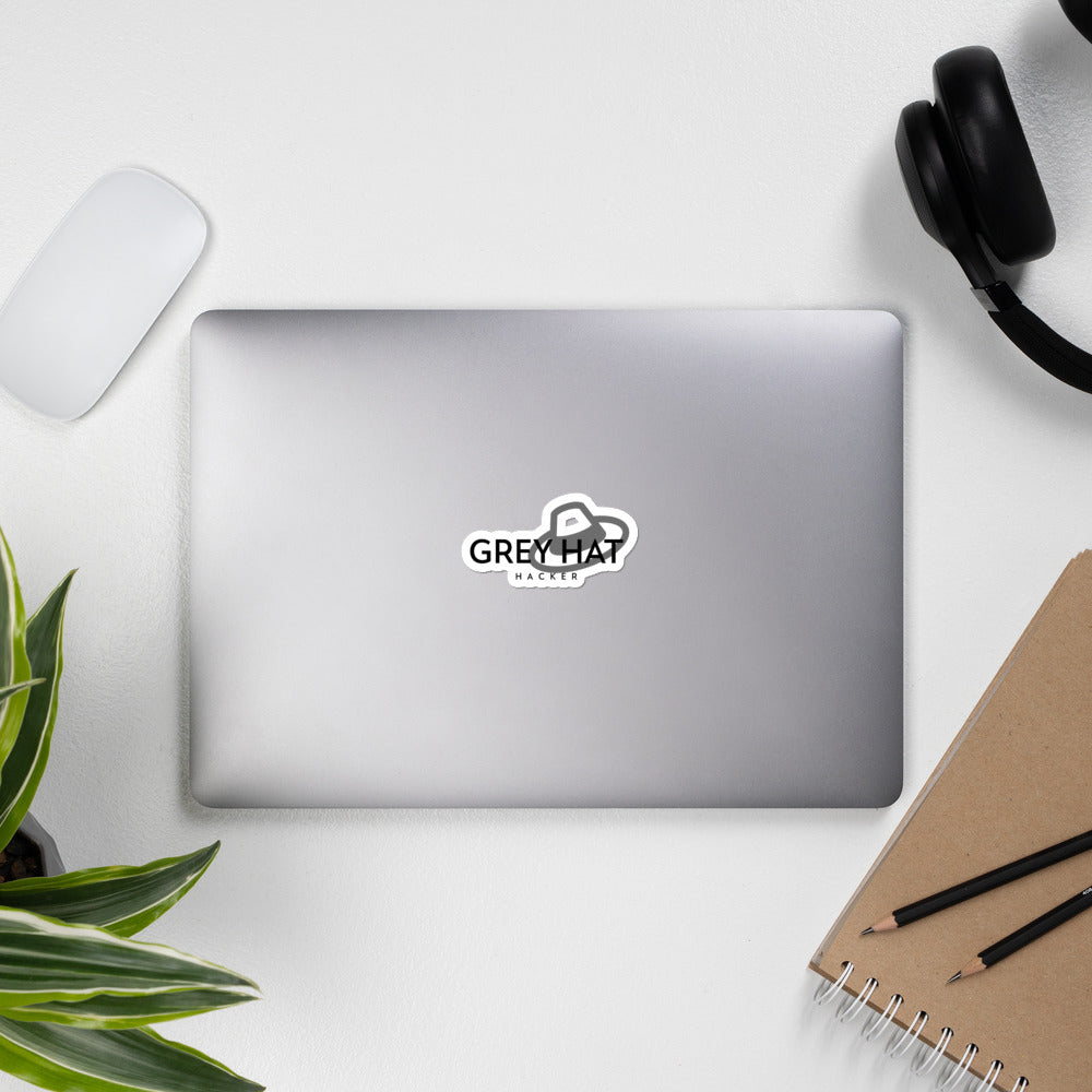 Grey Hat Hacker - Bubble-free stickers by DarkByteGear
