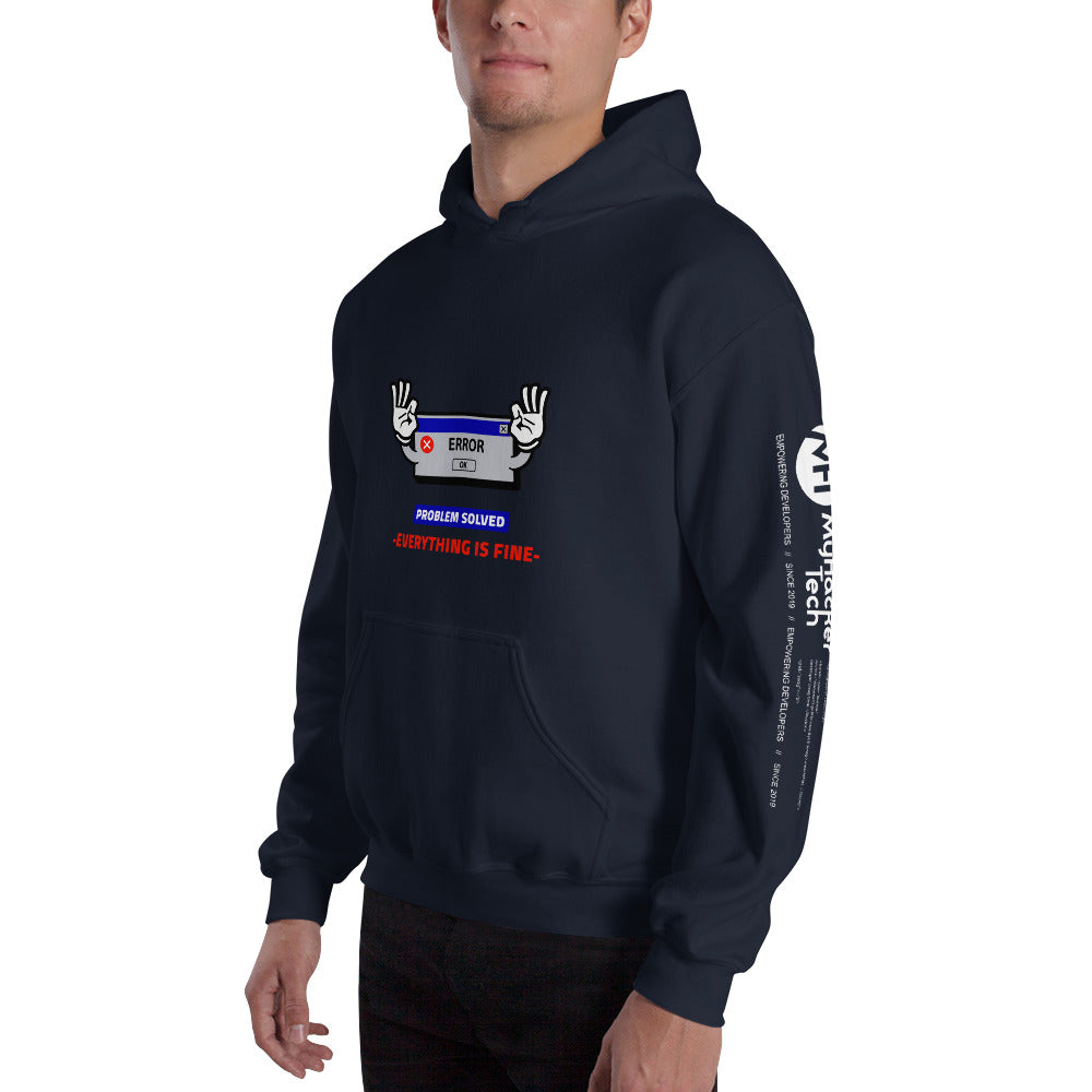 Problem solved - Unisex Hoodie by DarkByteGear