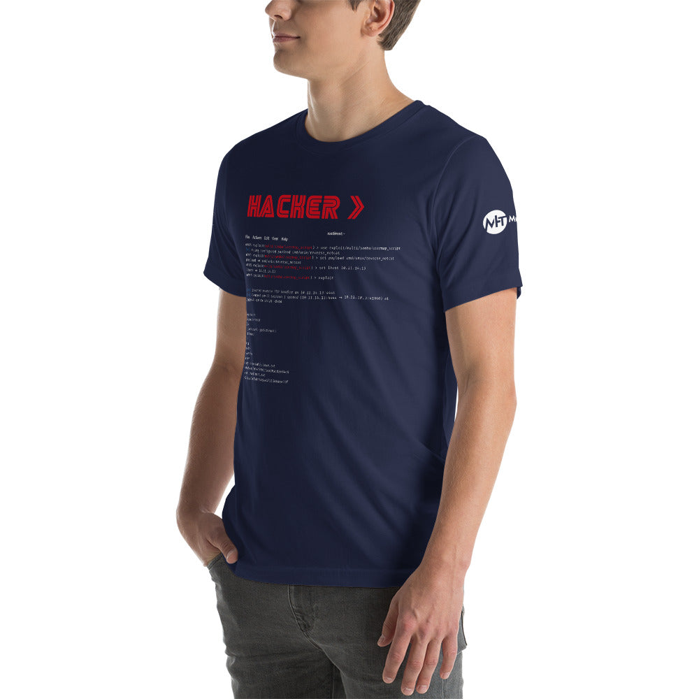 Hacker v3 - Short-Sleeve Unisex T-Shirt by DarkByteGear