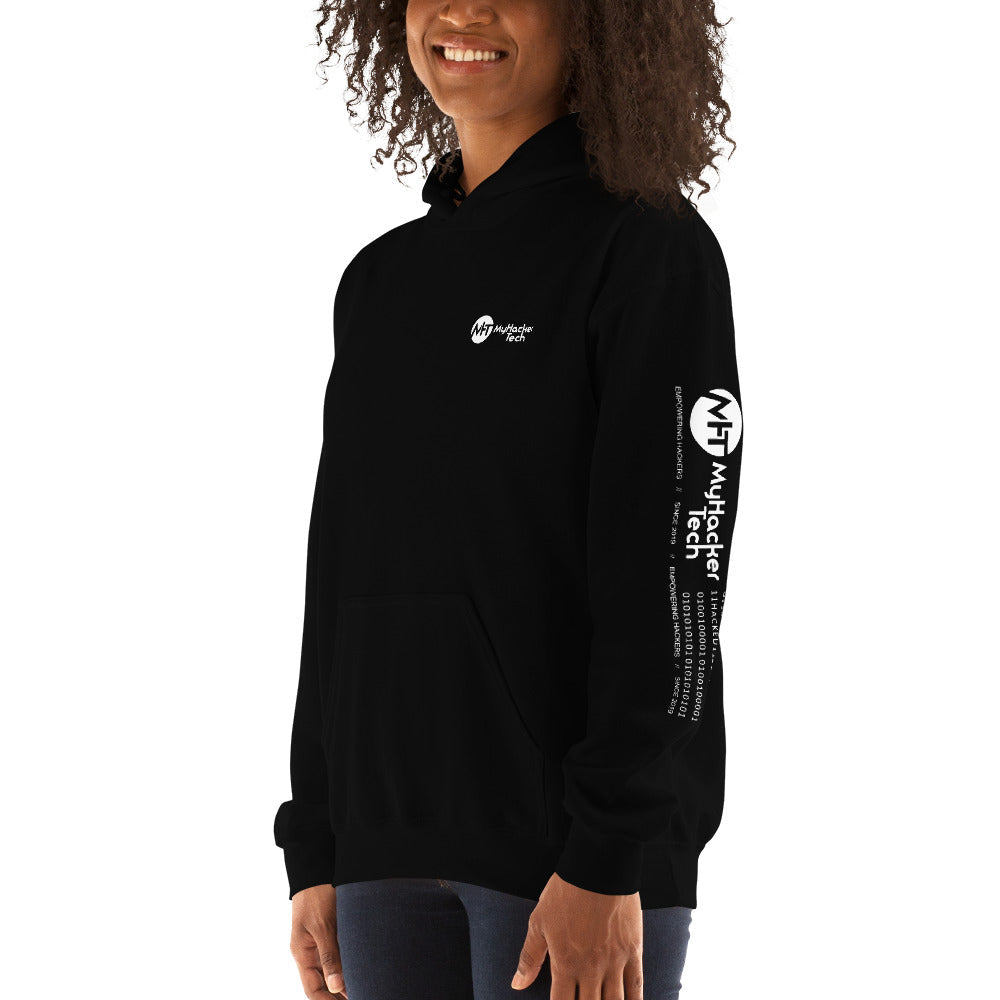Hacking the apocalypse v1 - Unisex Hoodie (with all sides design) by DarkByteGear