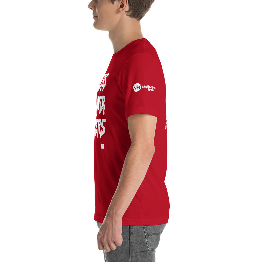 Hackers empower hackers - Short-Sleeve Unisex T-Shirt by DarkByteGear
