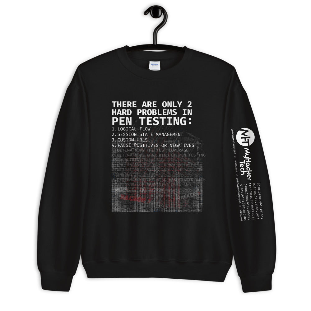 Problems in pen testing - Unisex Sweatshirt by DarkByteGear