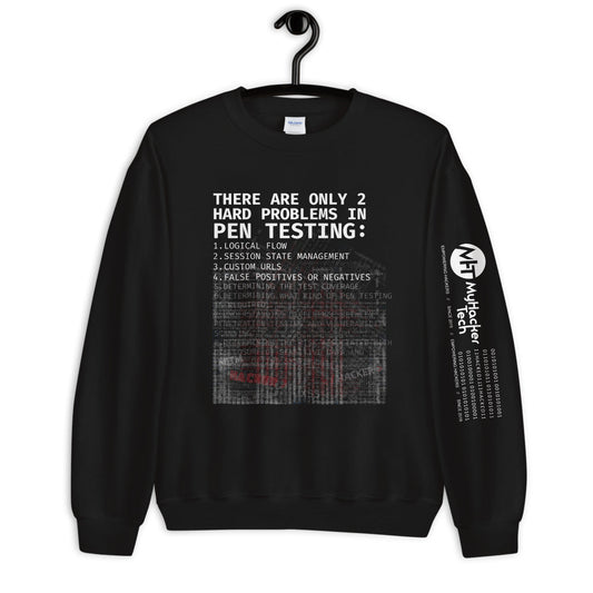 Problems in pen testing - Unisex Sweatshirt by DarkByteGear