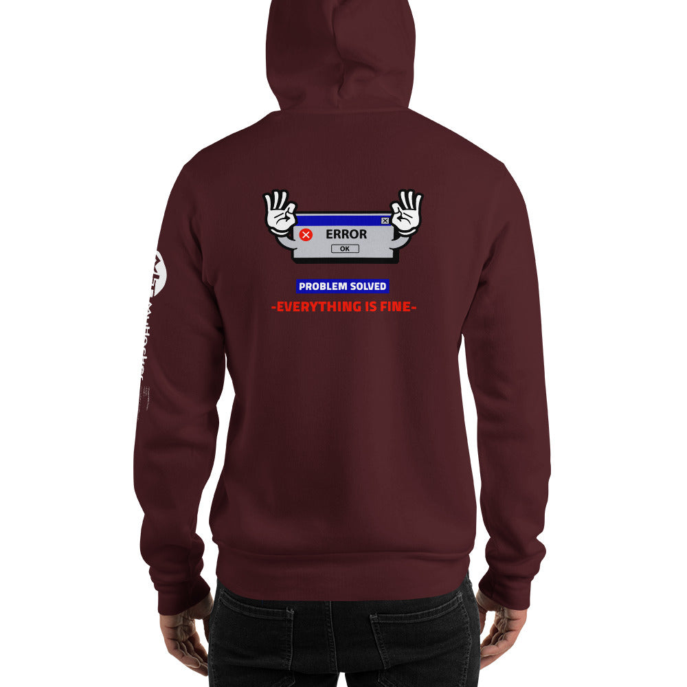 Problem solved - Unisex Hoodie by DarkByteGear