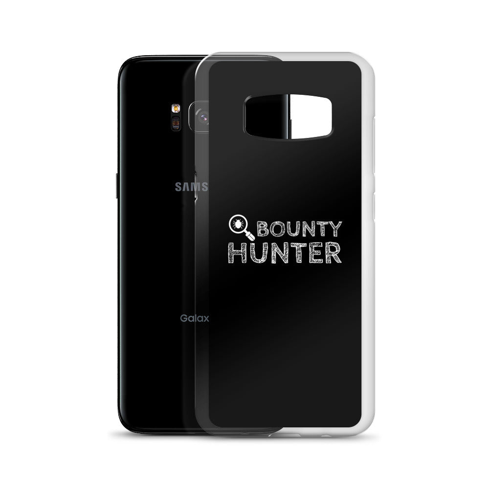 Bug bounty hunter - Samsung Case (white text) by DarkByteGear
