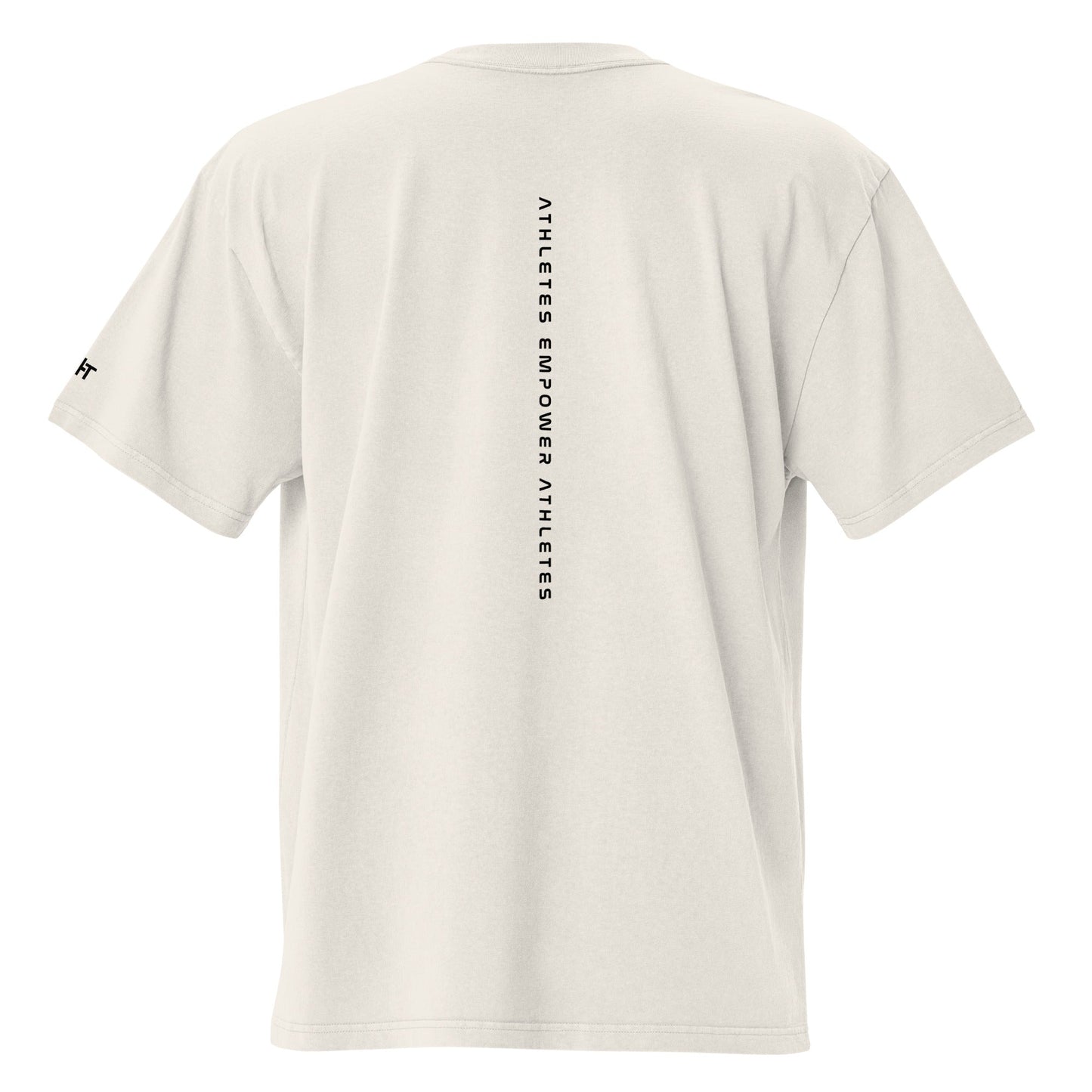Athletes Empower Athletes - Oversized faded t-shirt by DarkByteGear