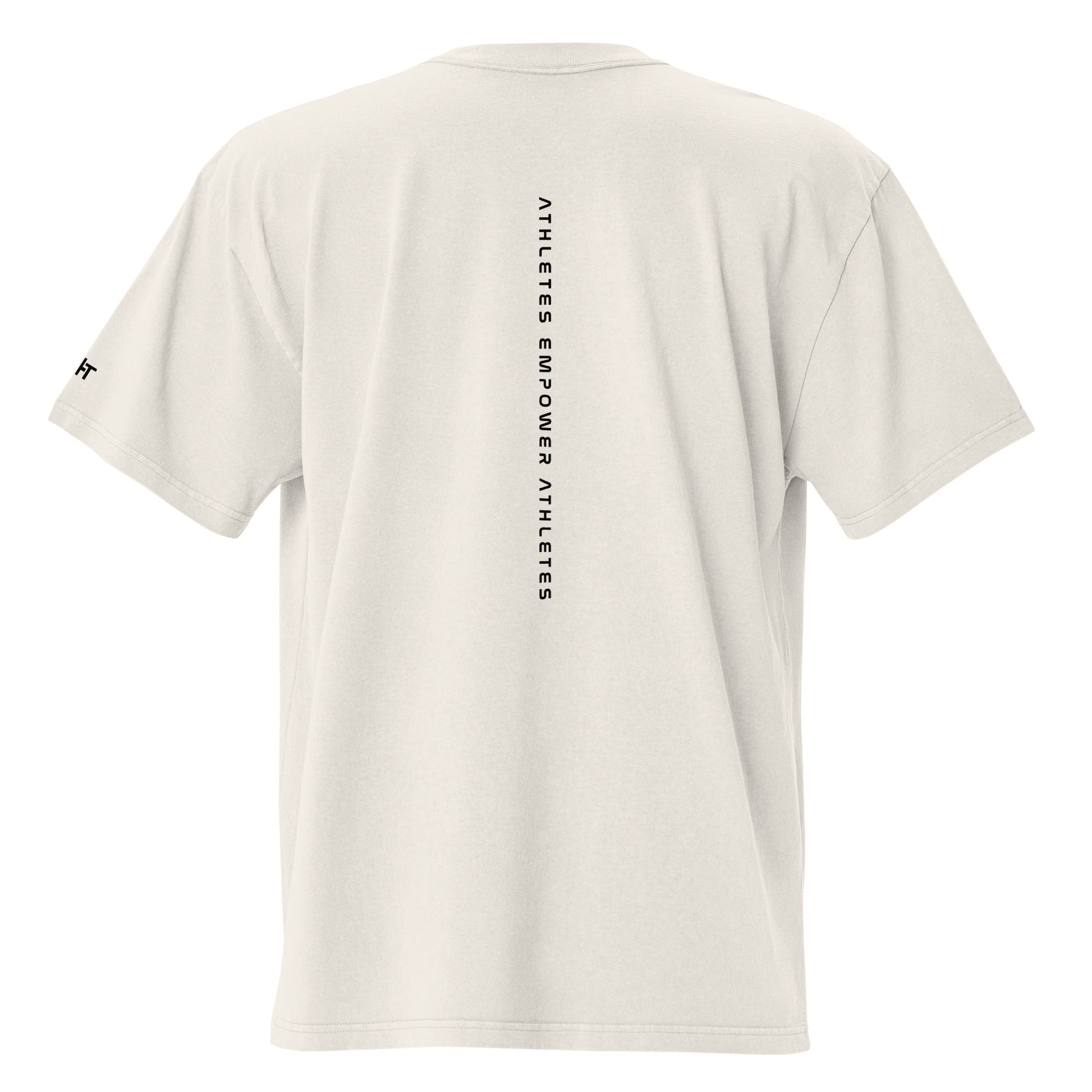 Athletes Empower Athletes - Oversized faded t-shirt by DarkByteGear