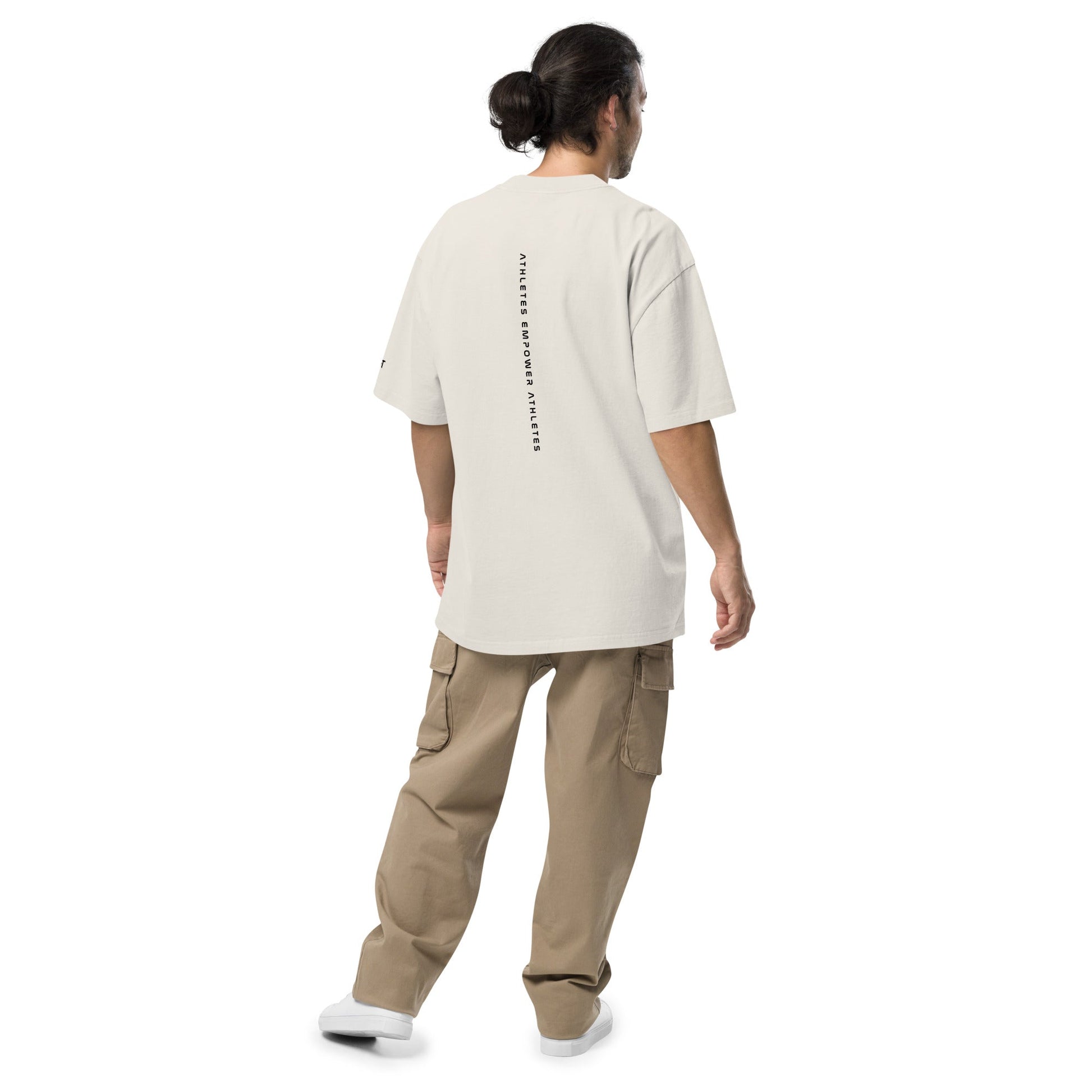 Athletes Empower Athletes - Oversized faded t-shirt by DarkByteGear