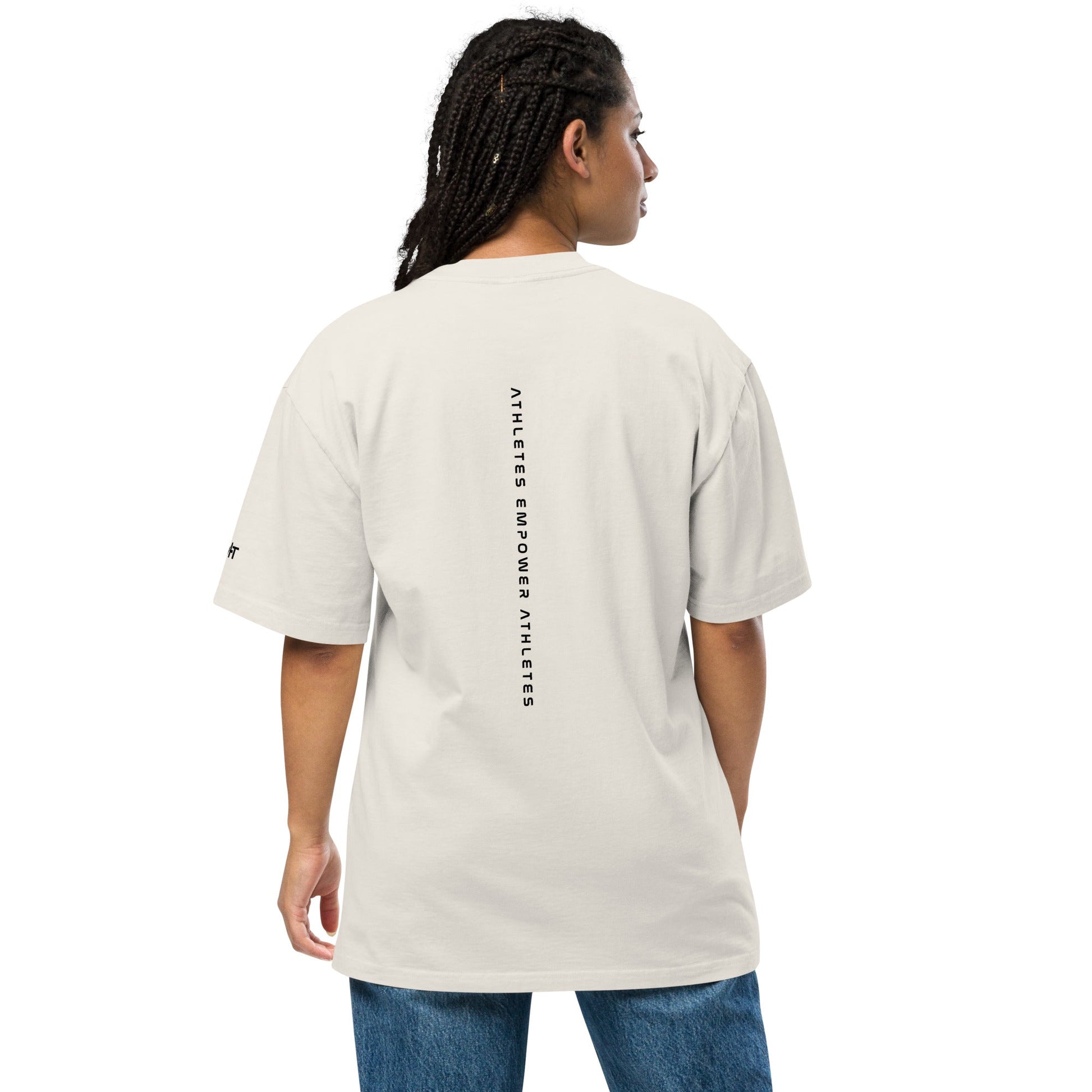 Athletes Empower Athletes - Oversized faded t-shirt by DarkByteGear