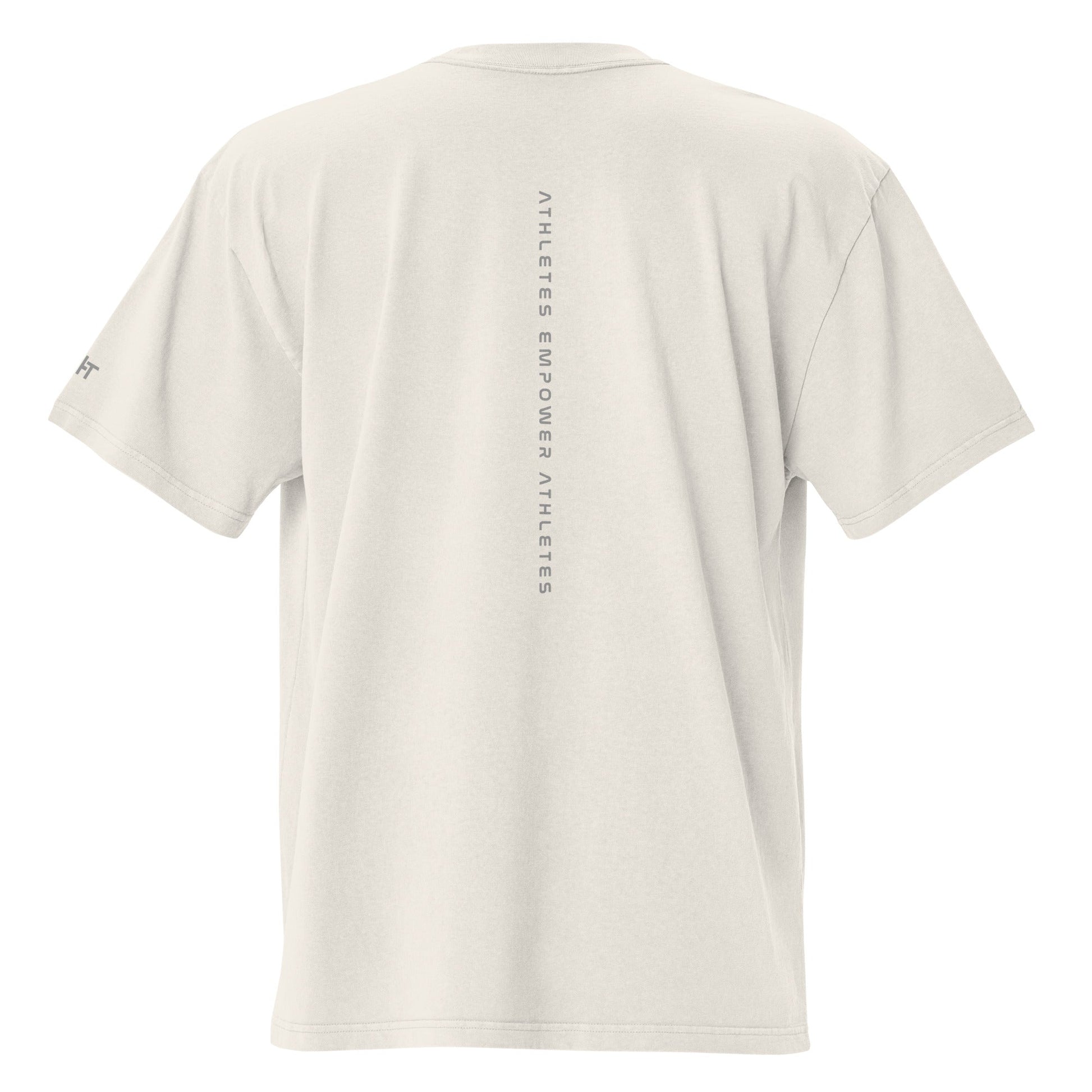 Athletes Empower Athletes - Oversized faded t-shirt by DarkByteGear