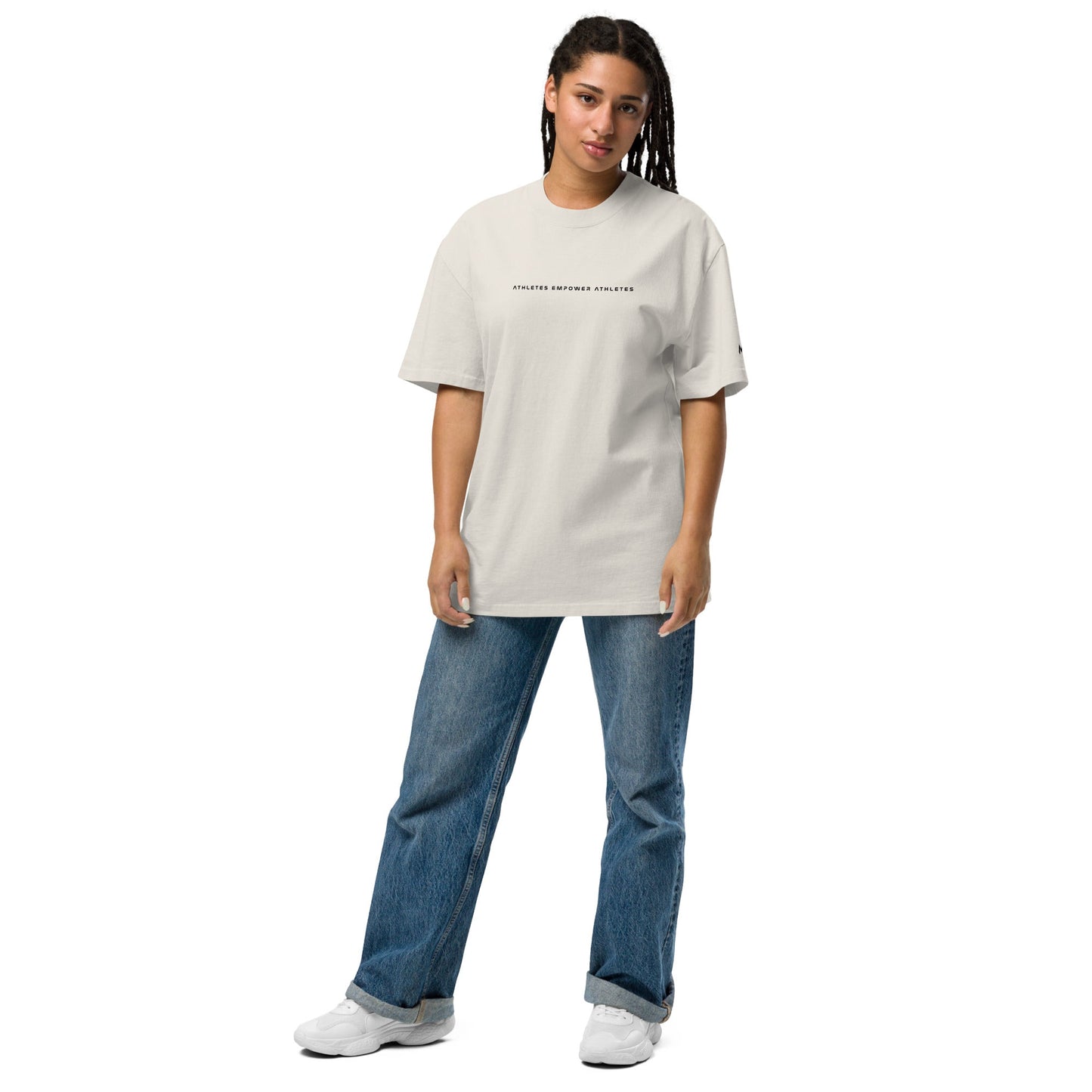 Athletes Empower Athletes - Oversized faded t-shirt by DarkByteGear