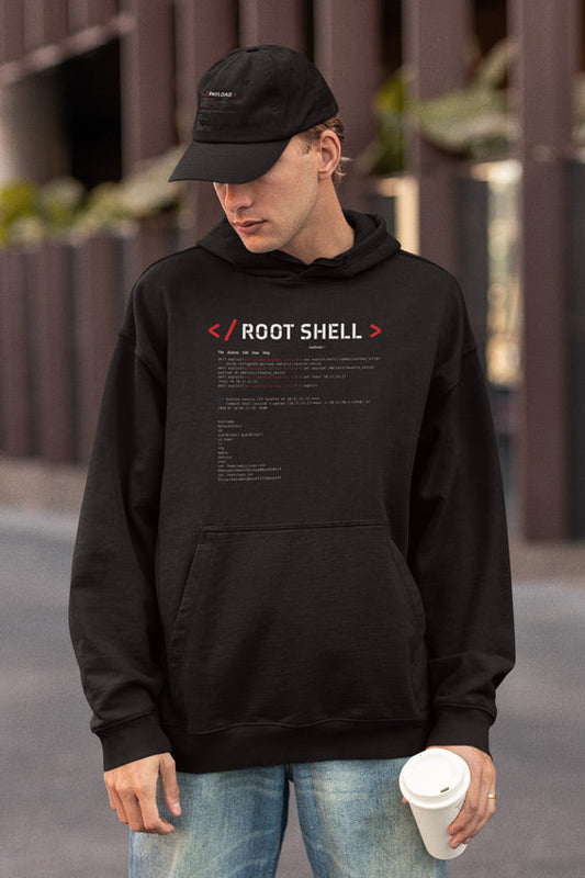 root shell - Unisex Hoodie by DarkByteGear