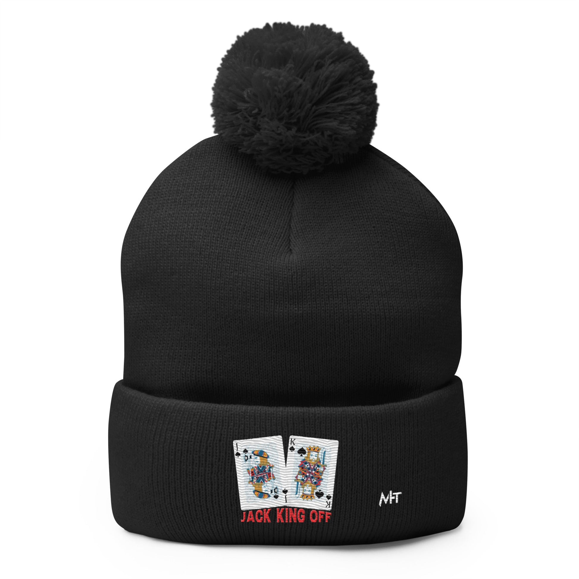 Jack King Off - Pom-Pom Beanie by DarkByteGear