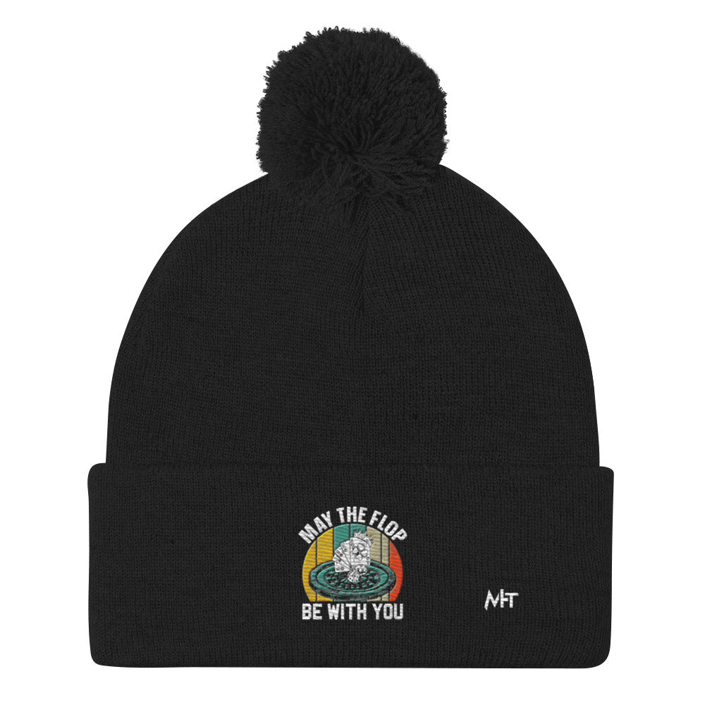 May the Flop be with you - Pom-Pom Beanie by DarkByteGear