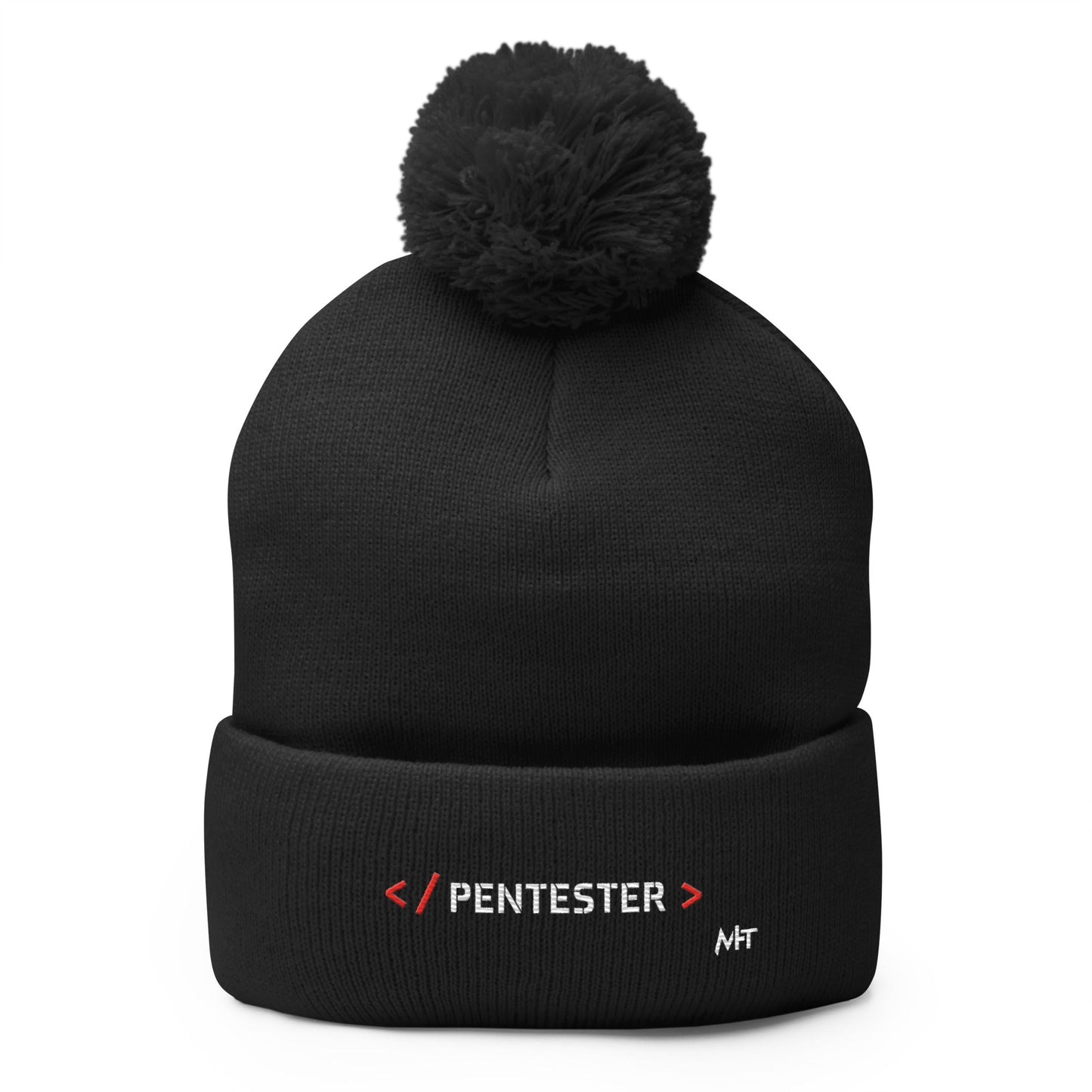 Pentester - Pom-Pom Beanie by DarkByteGear