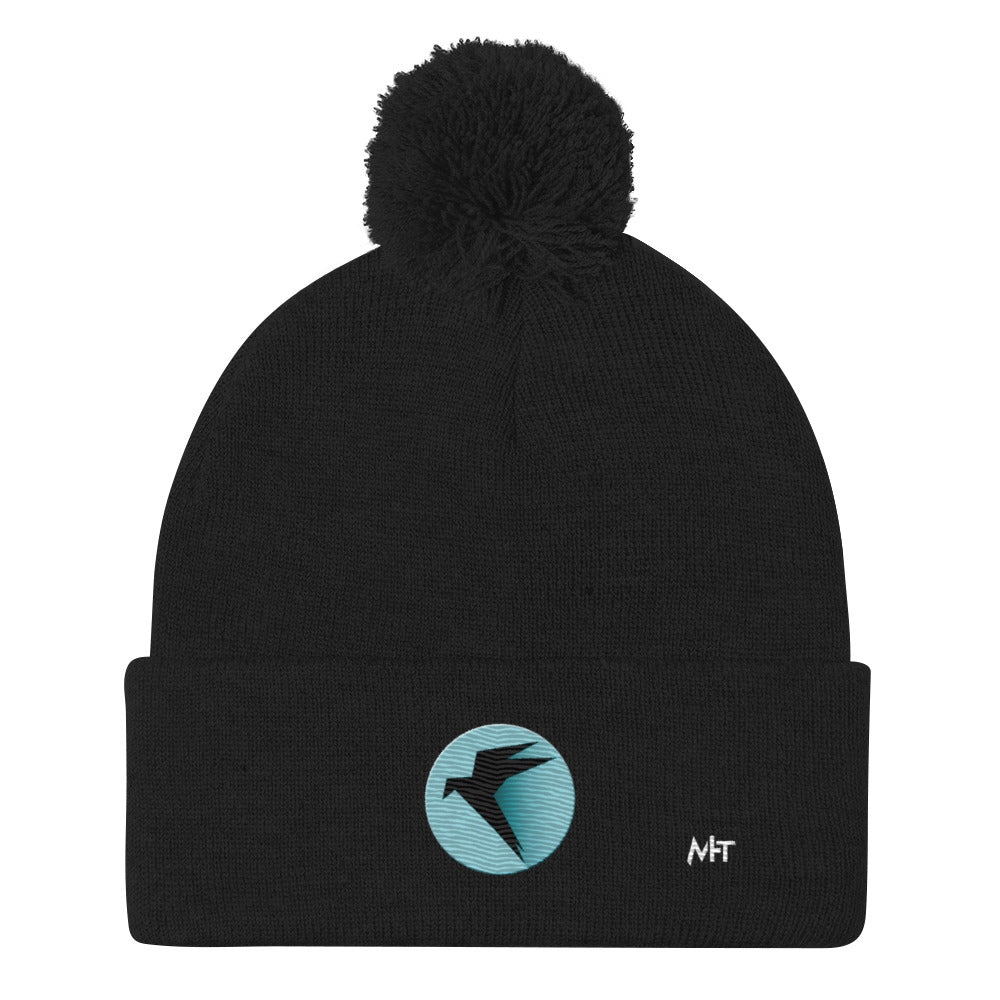 Parrot OS - The operating system for Hackers - Pom-Pom Beanie by DarkByteGear