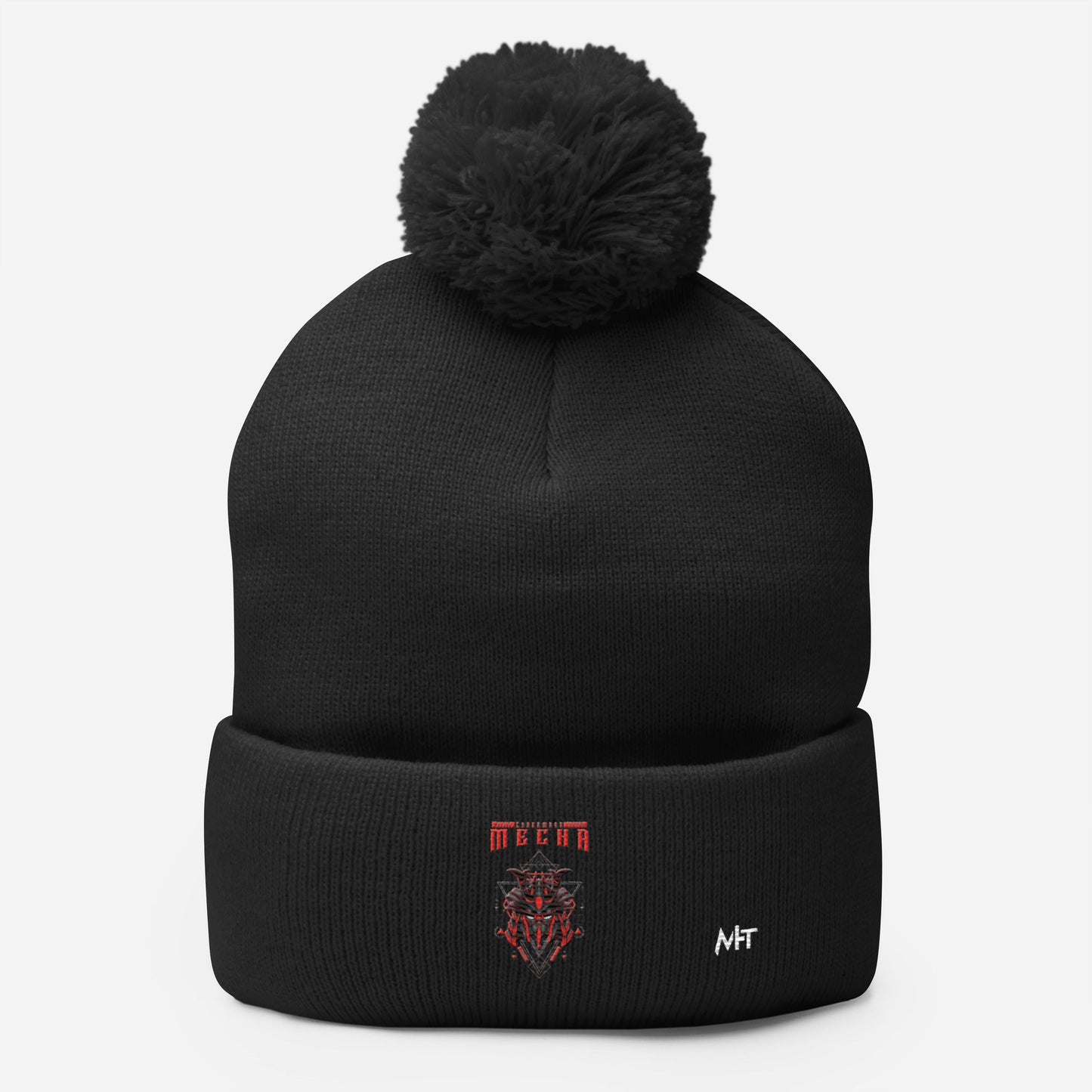 CyberWare Mecha - Pom-Pom Beanie by DarkByteGear