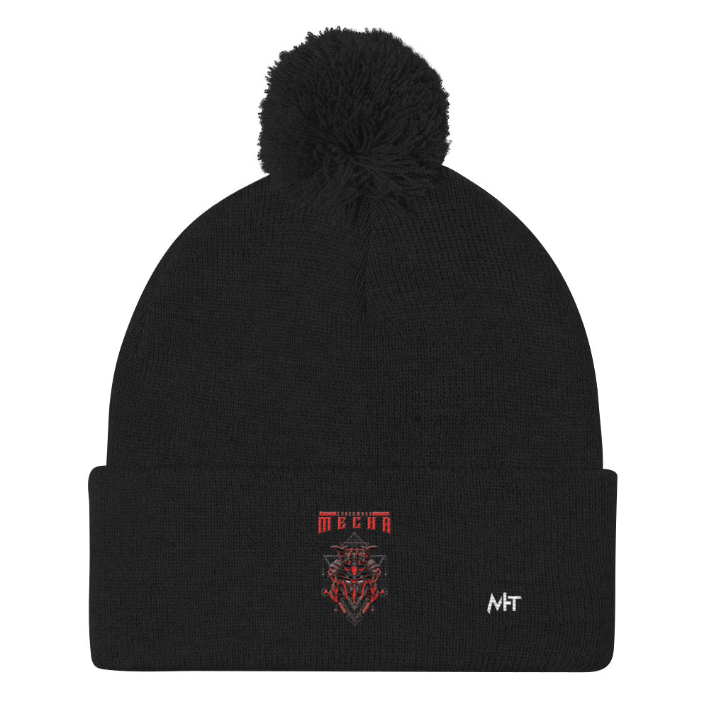 CyberWare Mecha - Pom-Pom Beanie by DarkByteGear