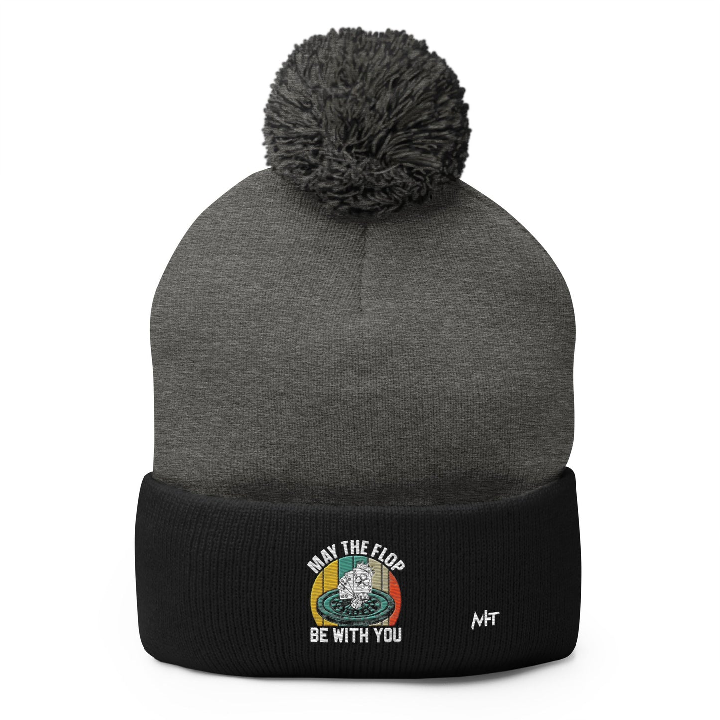May the Flop be with you - Pom-Pom Beanie by DarkByteGear