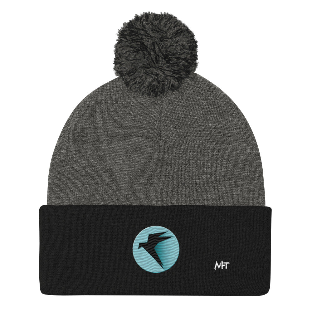 Parrot OS - The operating system for Hackers - Pom-Pom Beanie by DarkByteGear