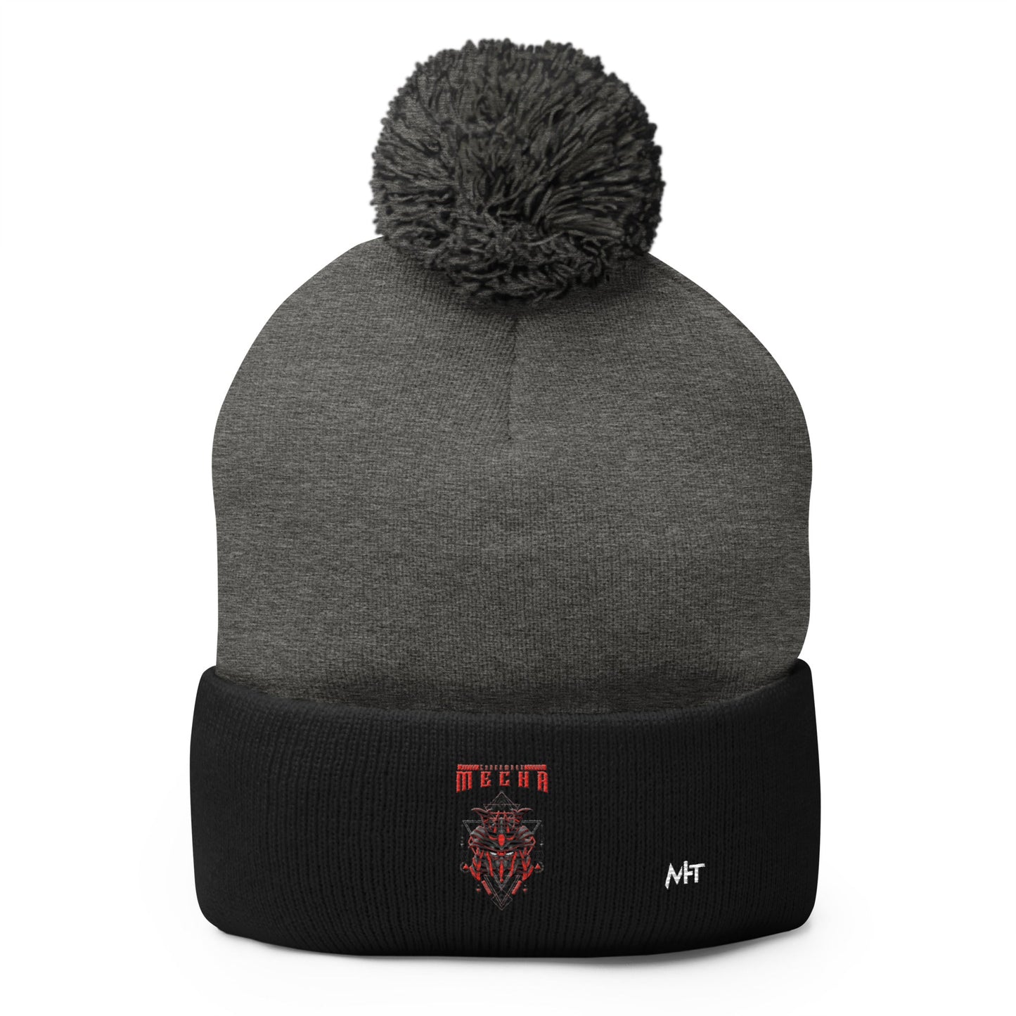CyberWare Mecha - Pom-Pom Beanie by DarkByteGear