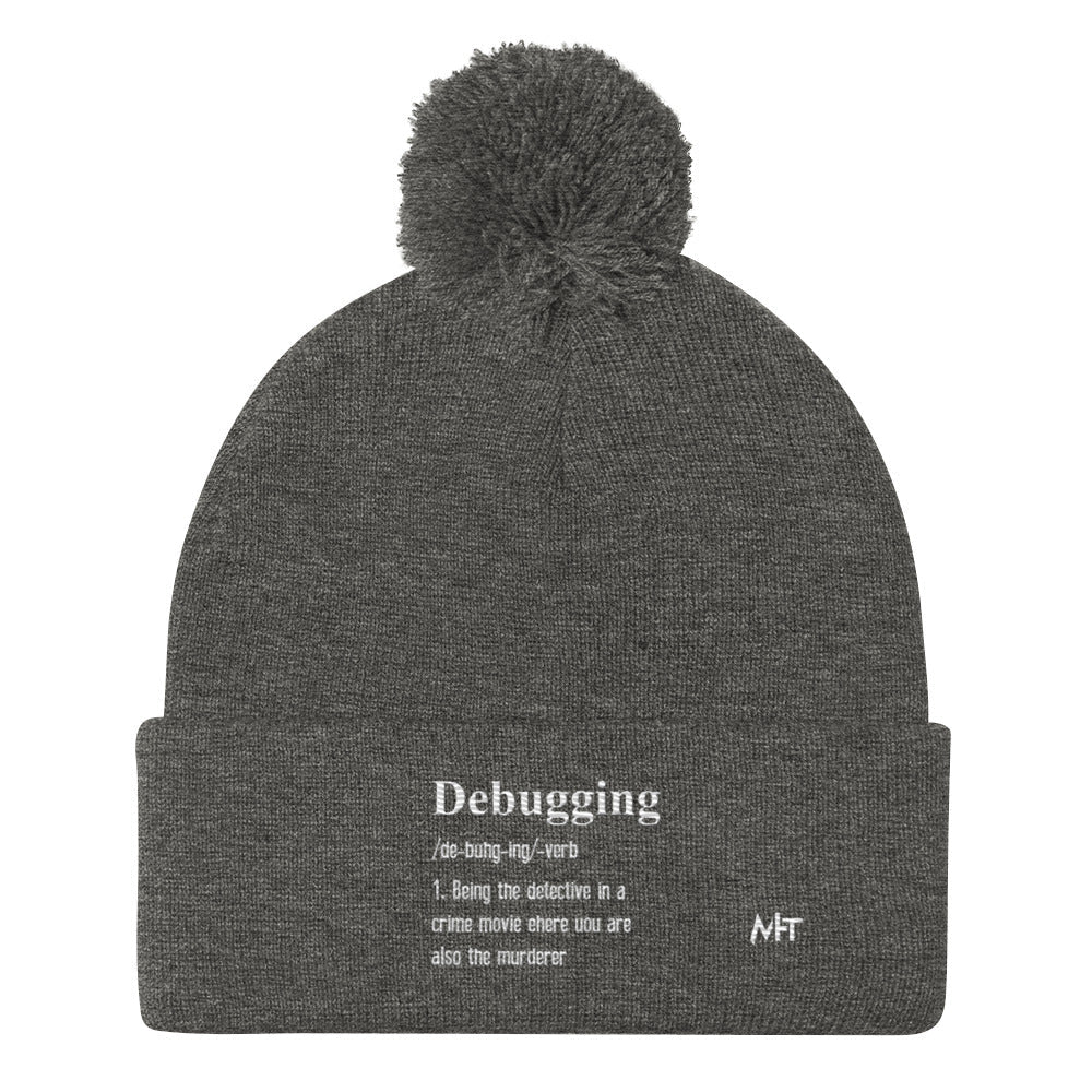 Debugging Definition V1 - Pom-Pom Beanie by DarkByteGear