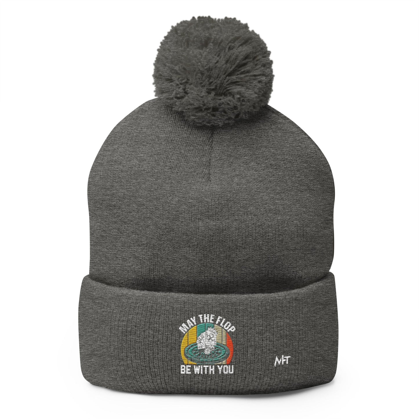 May the Flop be with you - Pom-Pom Beanie by DarkByteGear