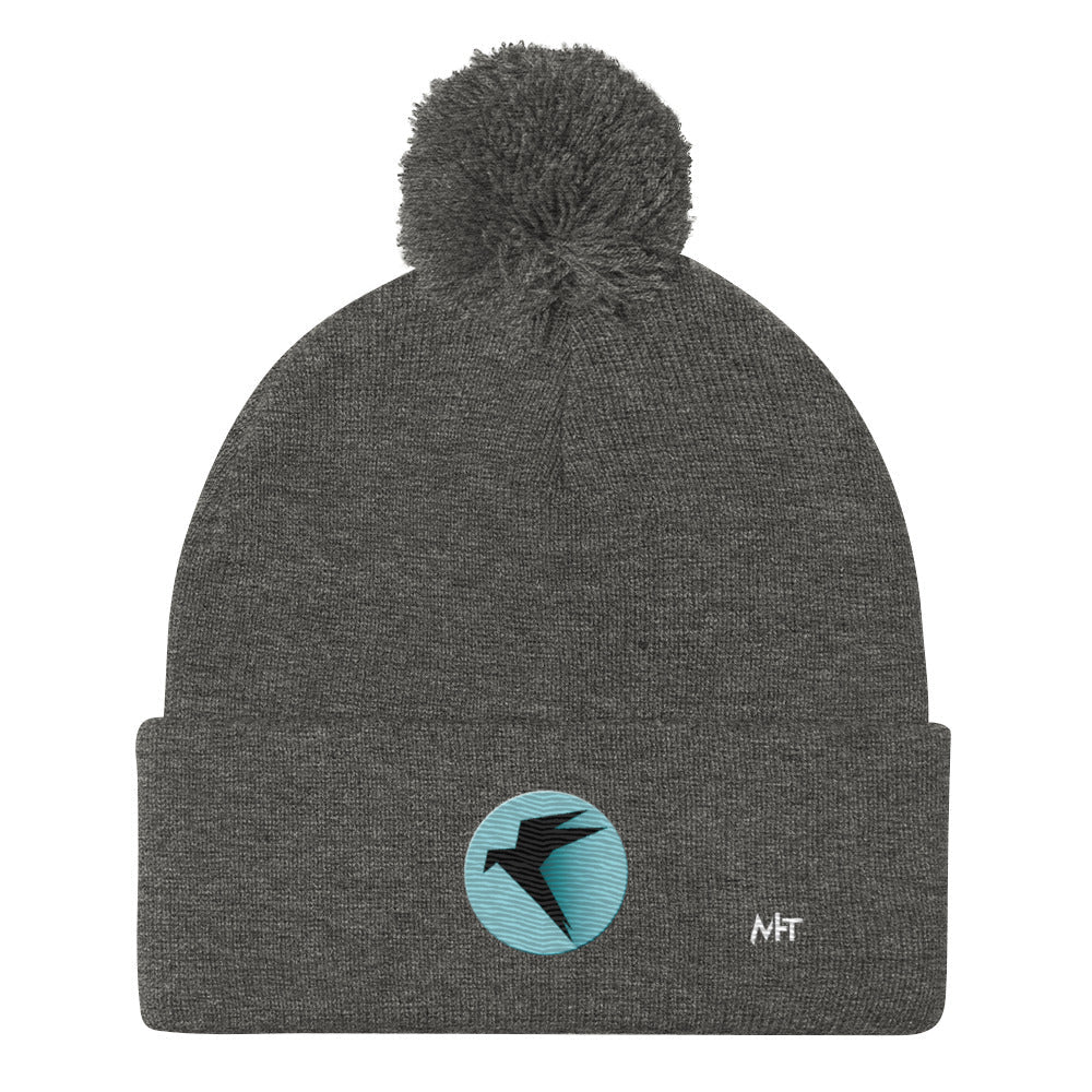Parrot OS - The operating system for Hackers - Pom-Pom Beanie by DarkByteGear