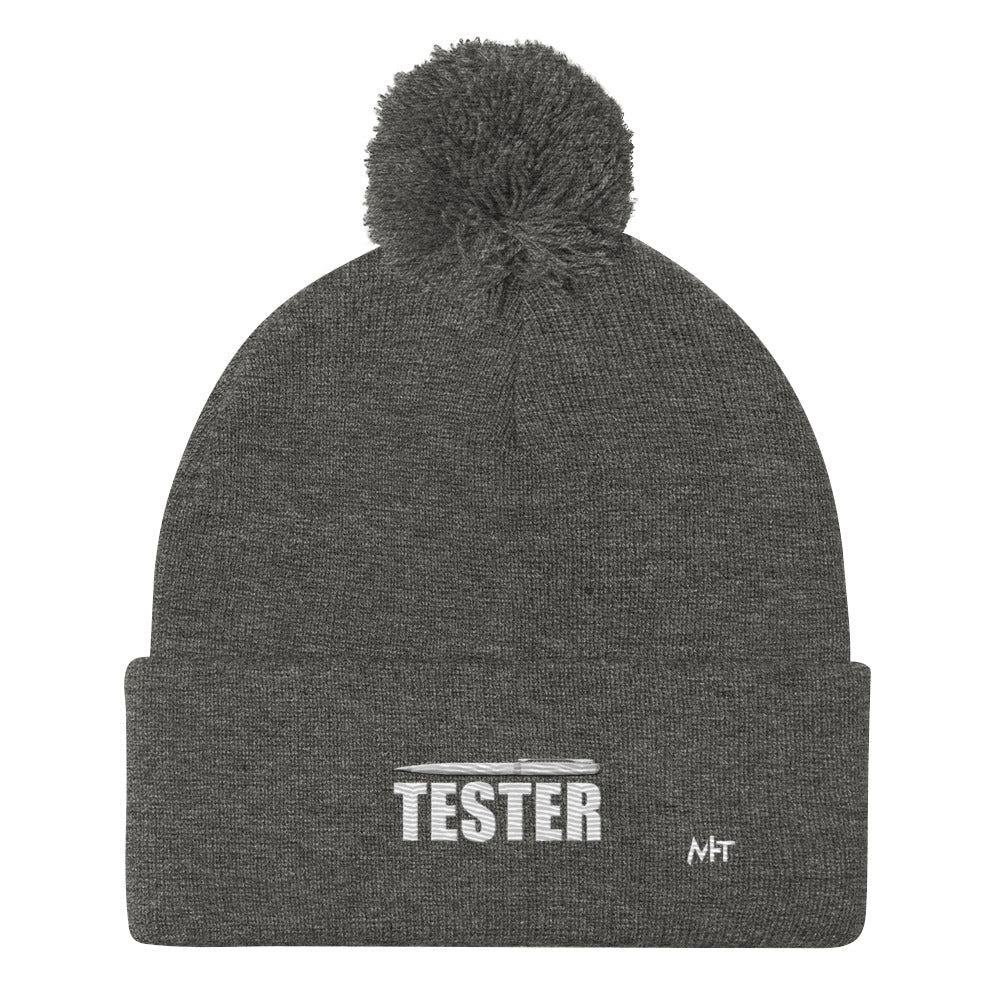 Pentester V2 - Pom-Pom Beanie by DarkByteGear
