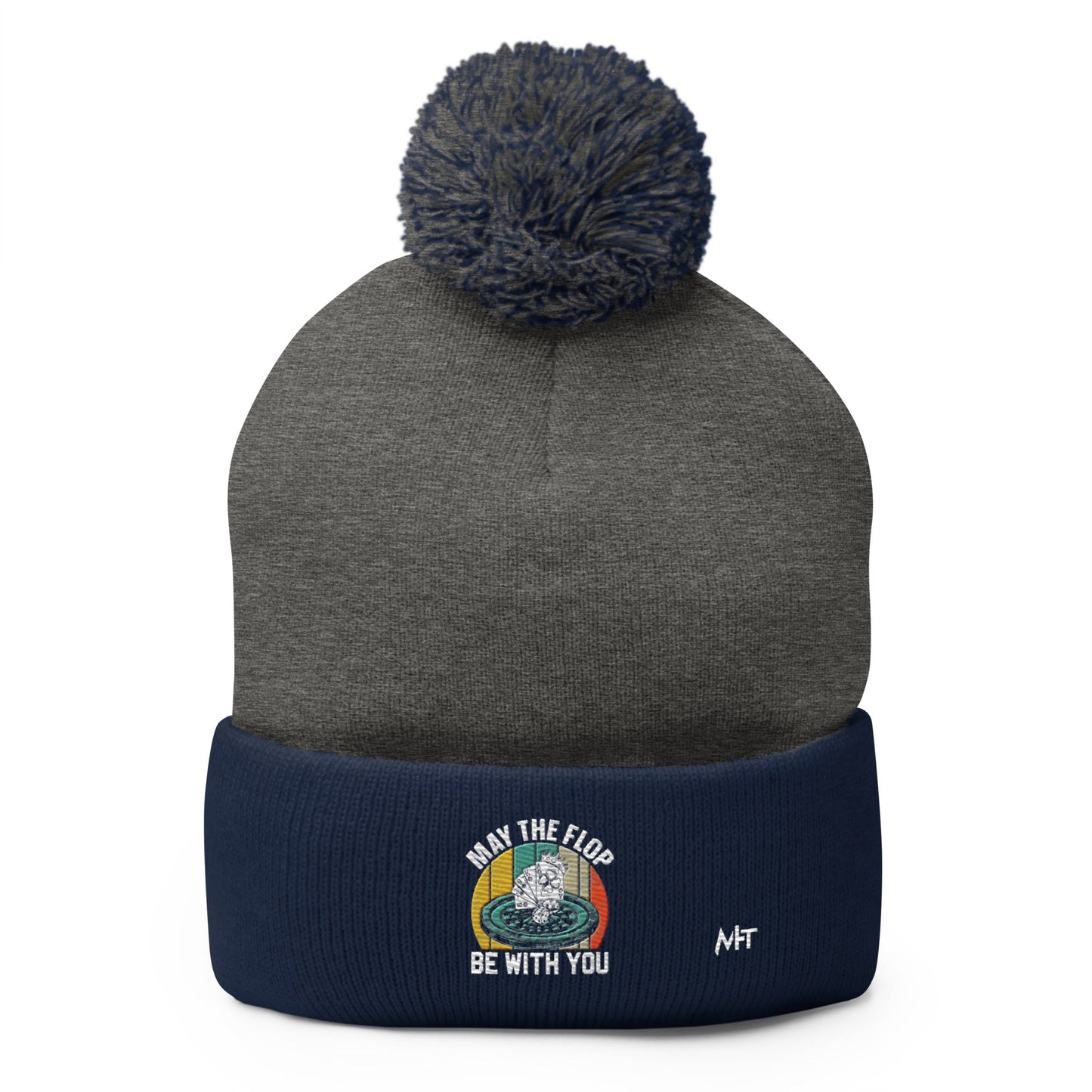 May the Flop be with you - Pom-Pom Beanie by DarkByteGear