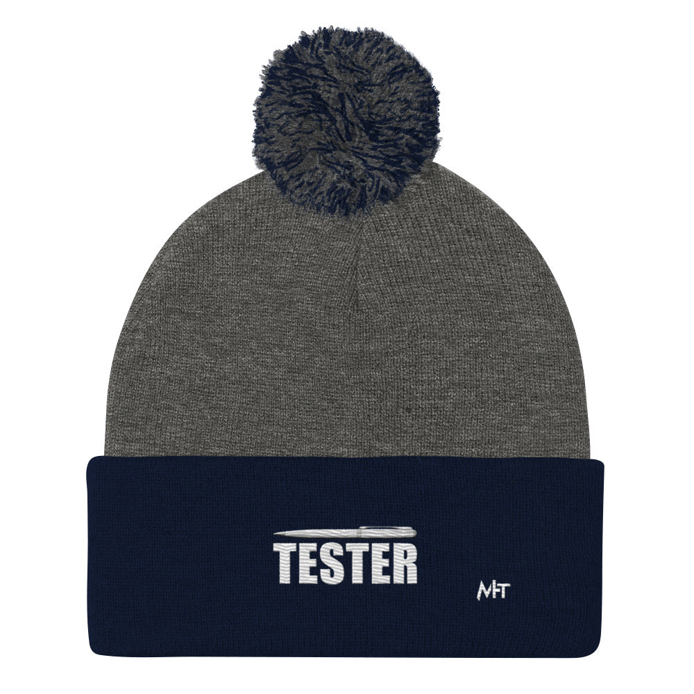 Pentester V2 - Pom-Pom Beanie by DarkByteGear
