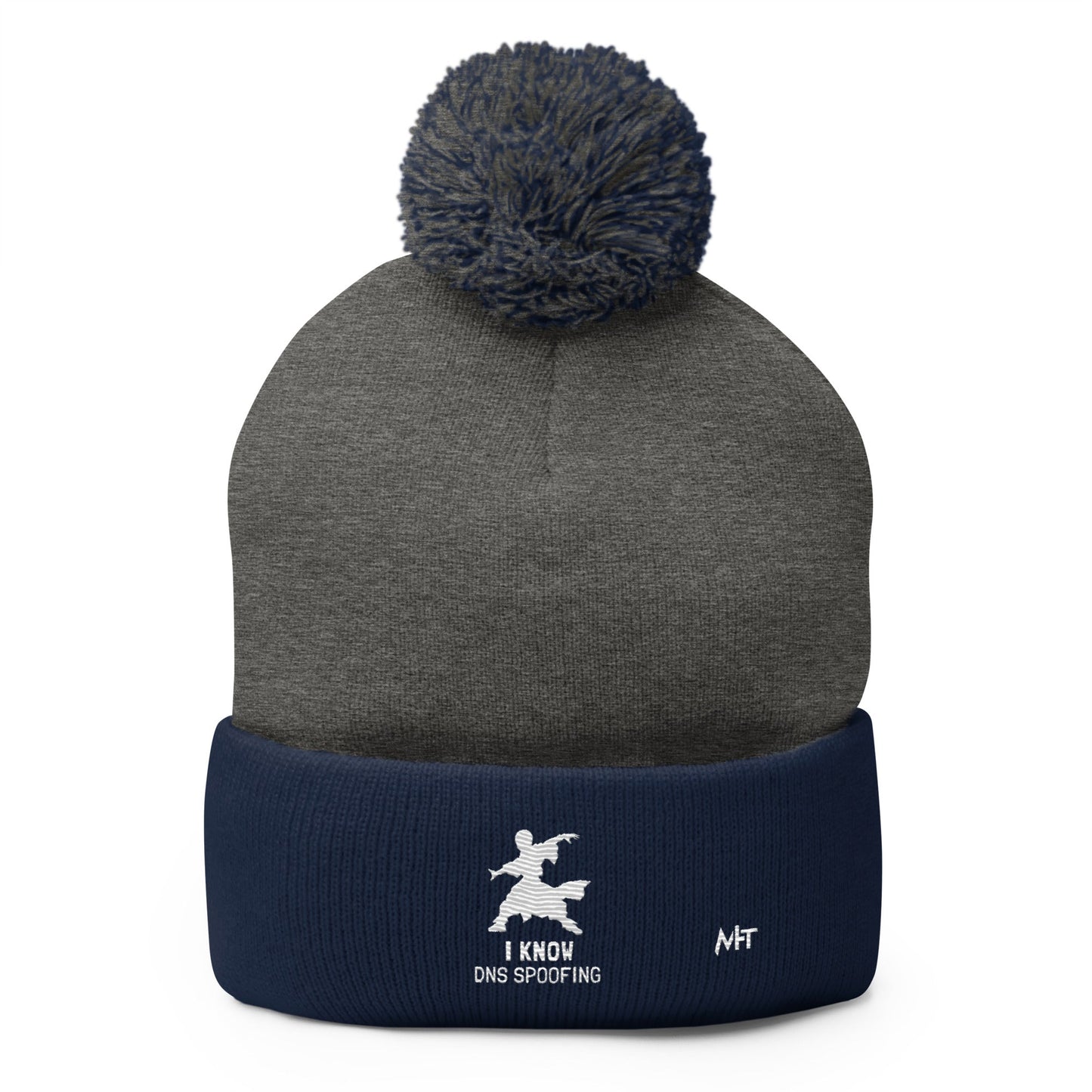 I Know DNS Spoofing - Pom-Pom Beanie by DarkByteGear