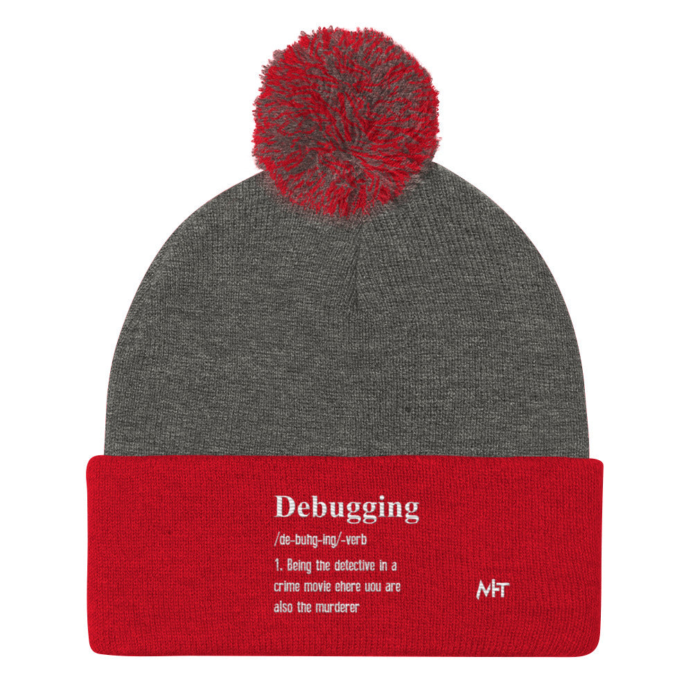 Debugging Definition V1 - Pom-Pom Beanie by DarkByteGear