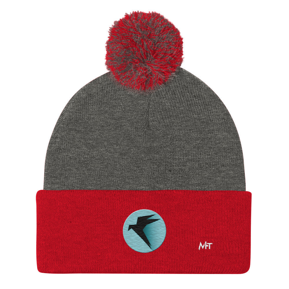 Parrot OS - The operating system for Hackers - Pom-Pom Beanie by DarkByteGear