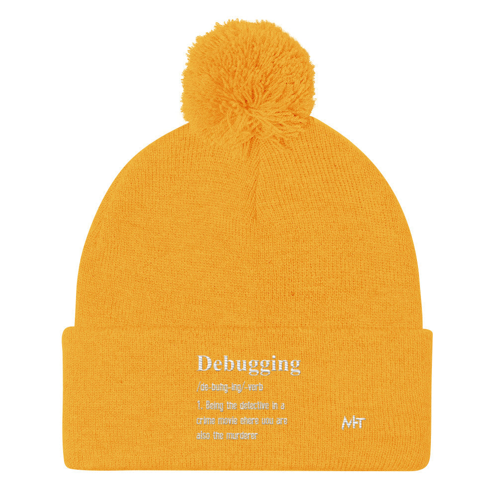 Debugging Definition V1 - Pom-Pom Beanie by DarkByteGear