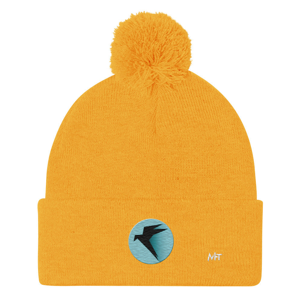 Parrot OS - The operating system for Hackers - Pom-Pom Beanie by DarkByteGear