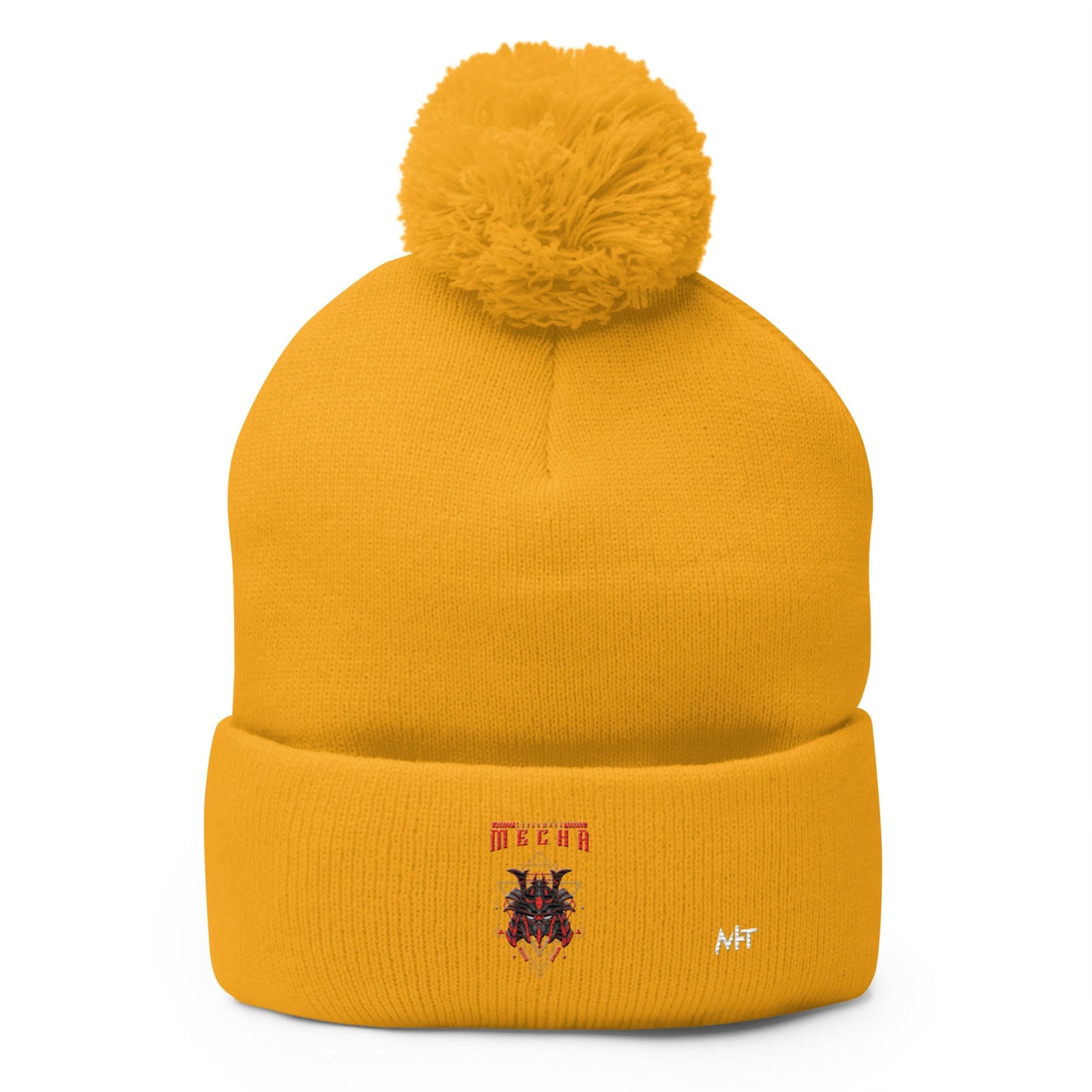 CyberWare Mecha - Pom-Pom Beanie by DarkByteGear