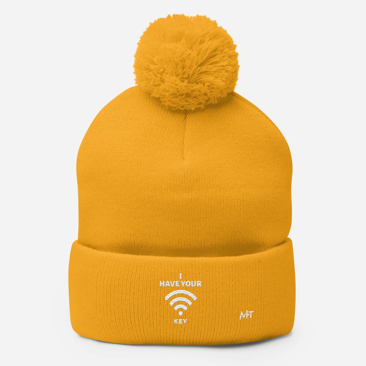I have your Wi-Fi password - Pom-Pom Beanie by DarkByteGear