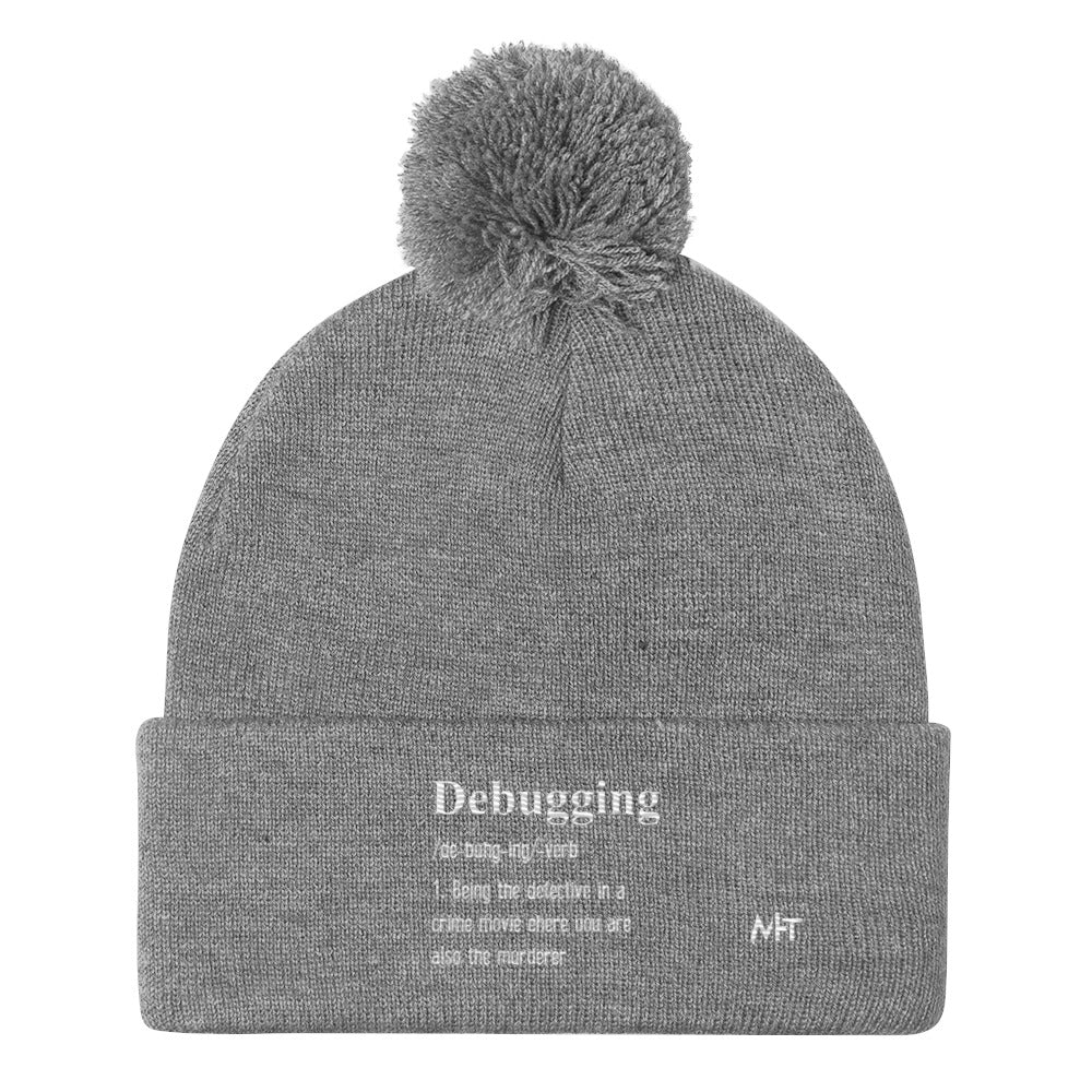 Debugging Definition V1 - Pom-Pom Beanie by DarkByteGear
