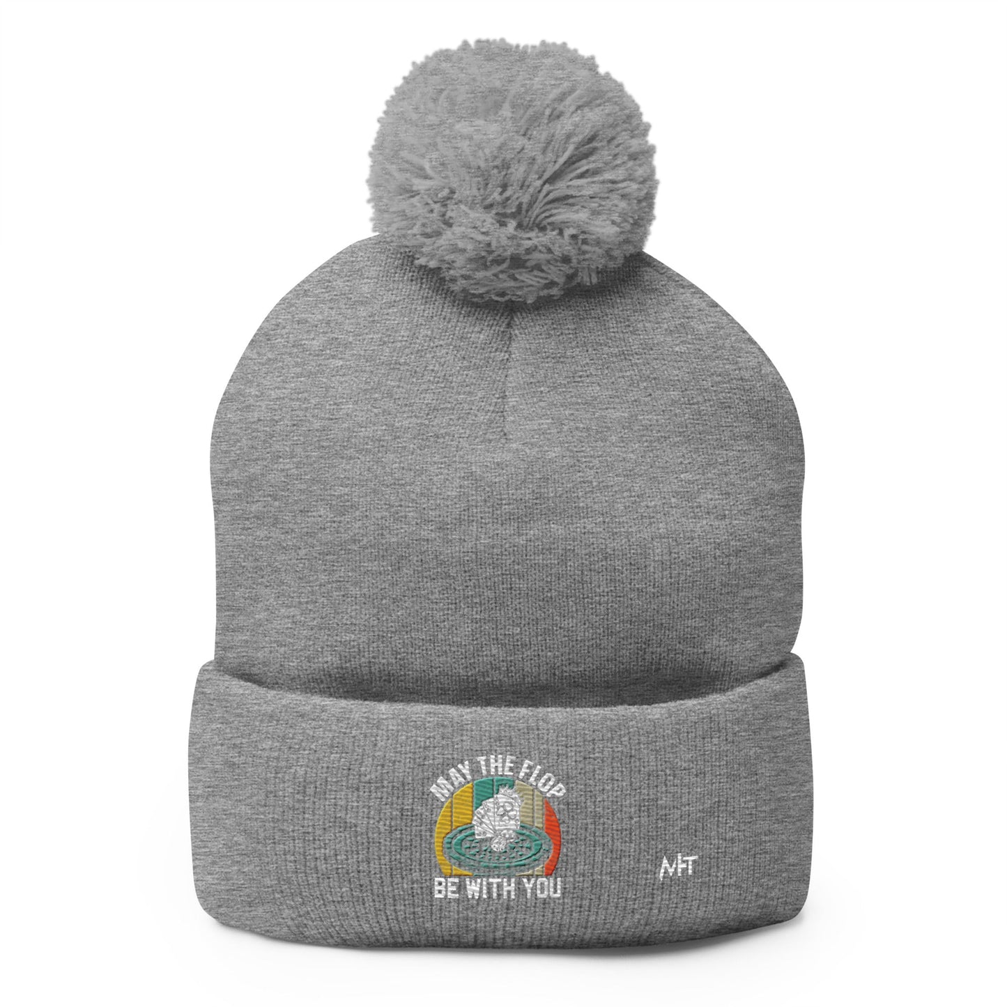 May the Flop be with you - Pom-Pom Beanie by DarkByteGear
