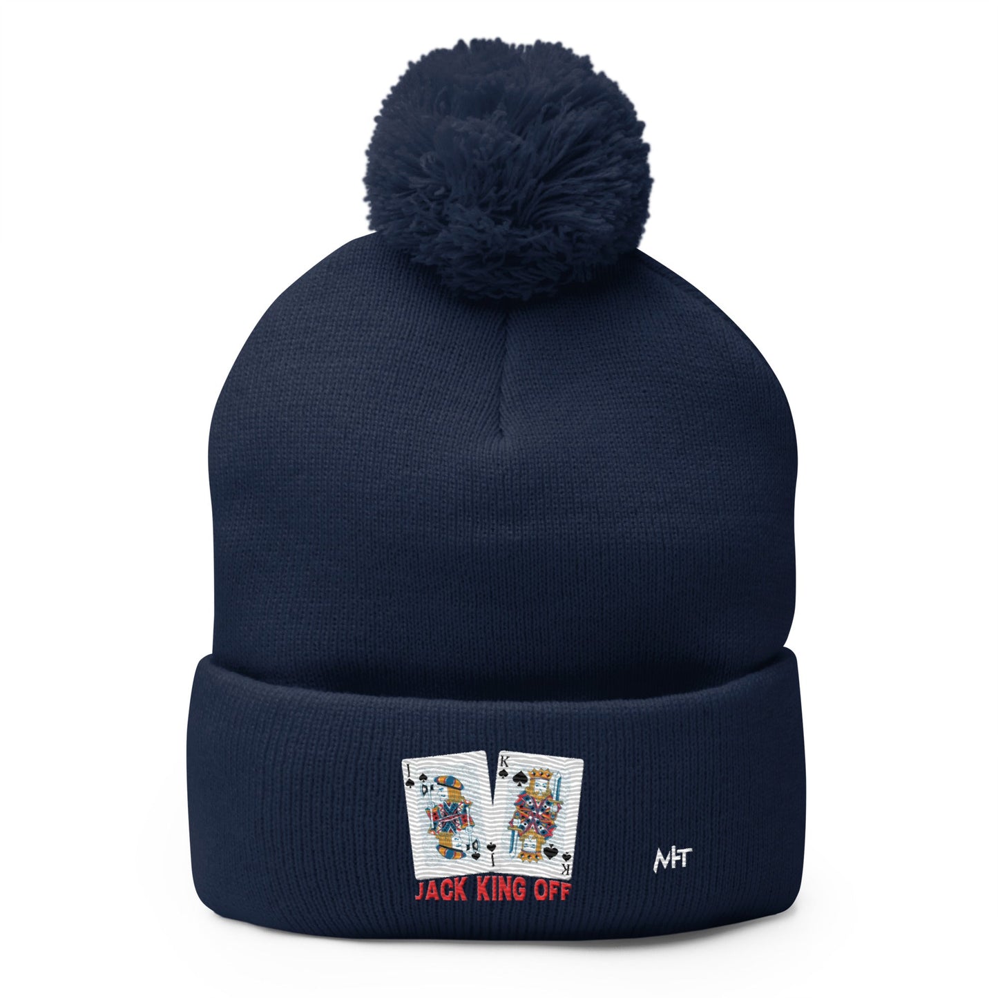 Jack King Off - Pom-Pom Beanie by DarkByteGear