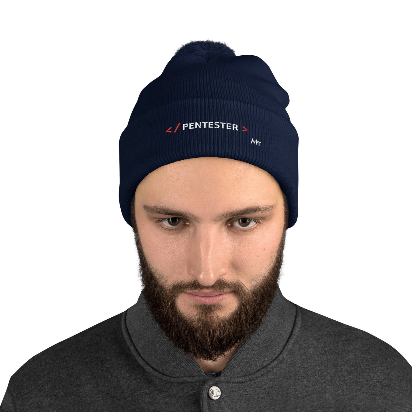 Pentester - Pom-Pom Beanie by DarkByteGear