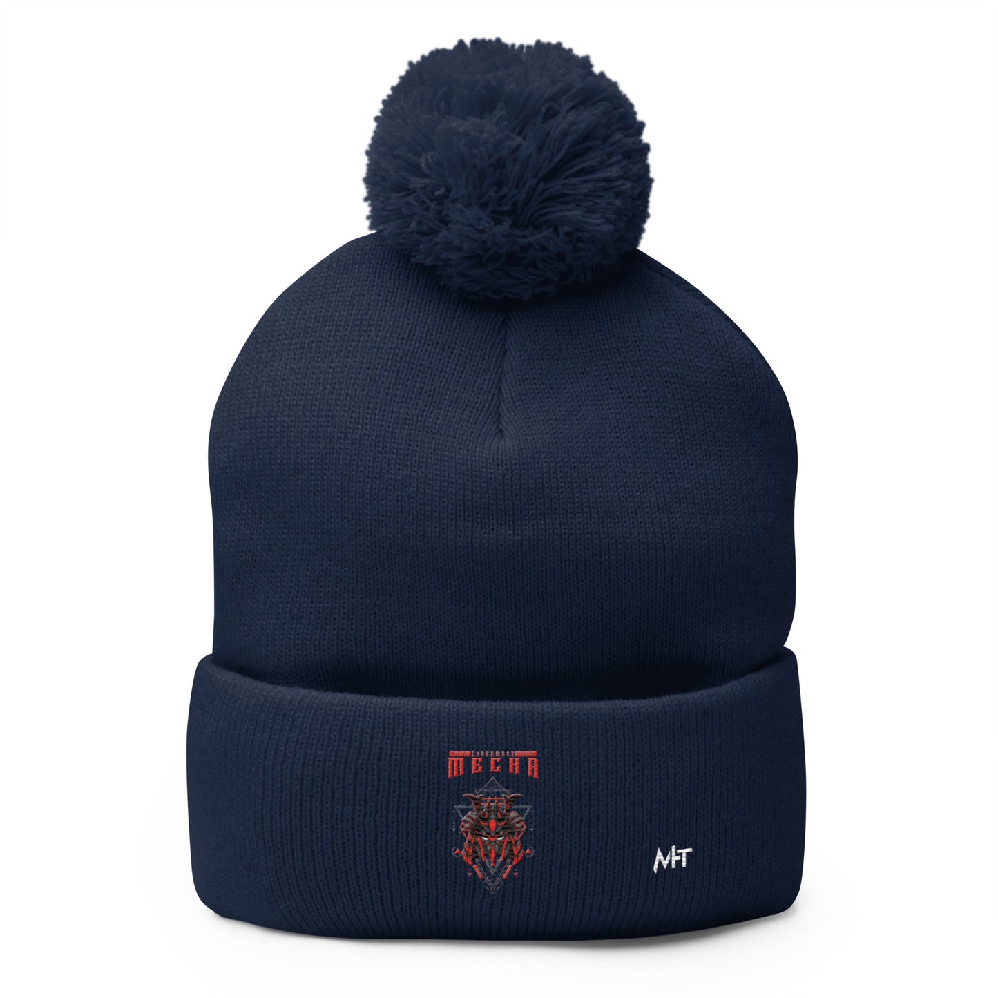 CyberWare Mecha - Pom-Pom Beanie by DarkByteGear