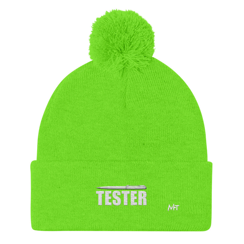 Pentester V2 - Pom-Pom Beanie by DarkByteGear