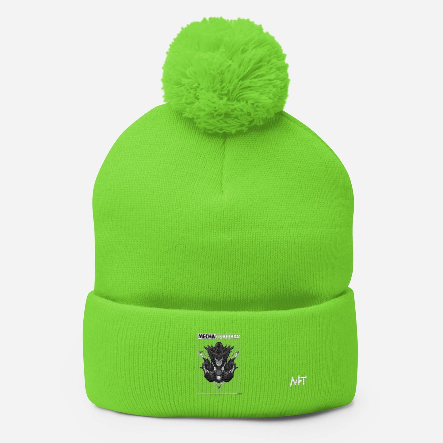 Mecha Guardian - Pom-Pom Beanie by DarkByteGear