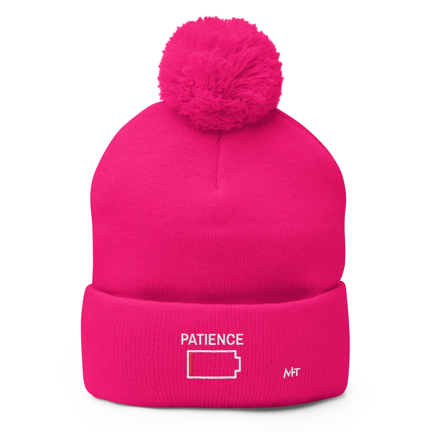 Patience - Pom-Pom Beanie by DarkByteGear