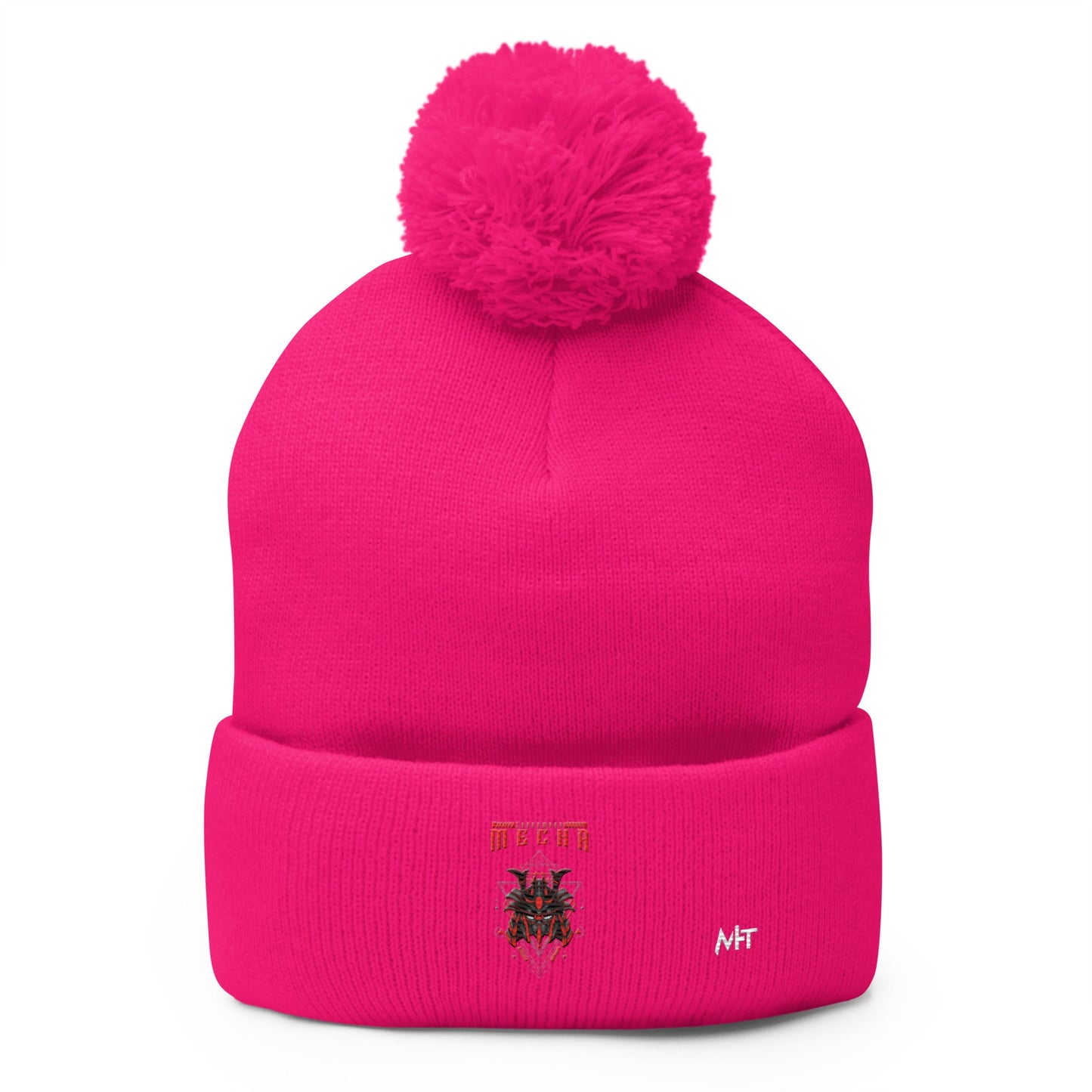 CyberWare Mecha - Pom-Pom Beanie by DarkByteGear